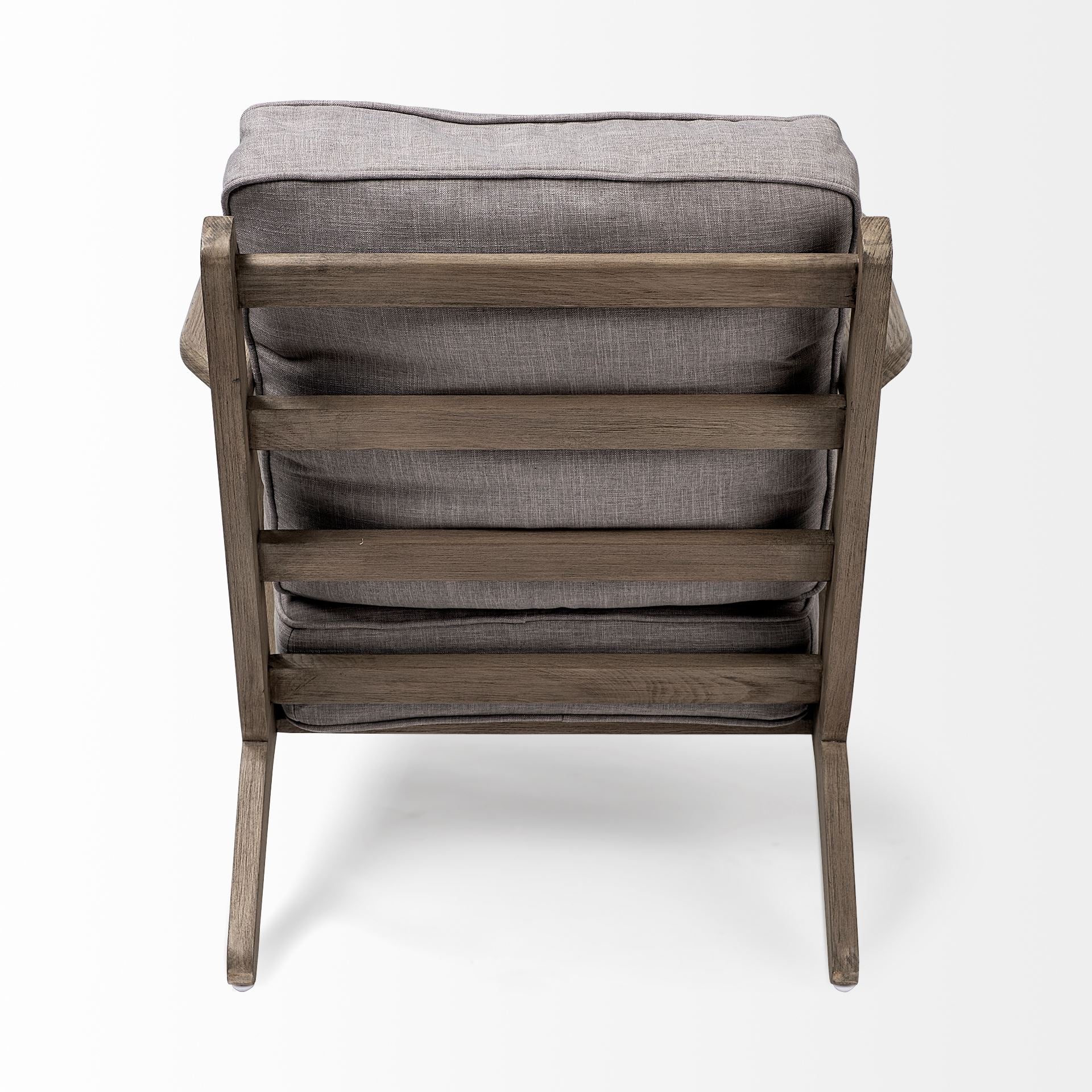 Olympus Fabric Covered Wooden Frame Accent Chair