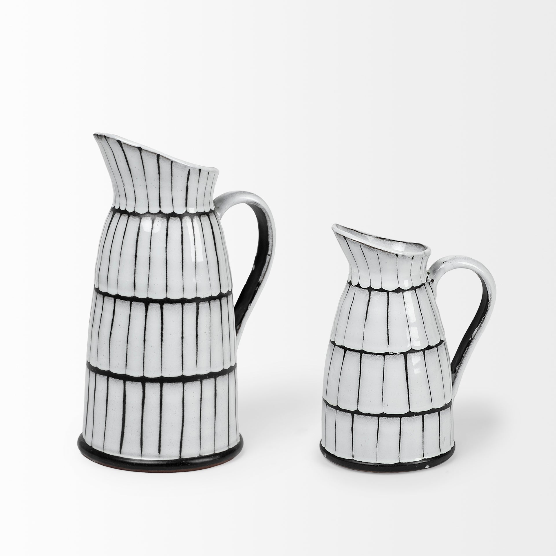 Lome White with Black Ceramic Jug Jugs Mercana , Black Friday Sale Mercana Furniture Sale, Old Bones Co, Mid Century Furniture Sale, Four Hands Furniture, Black Friday Sale Lome White with Black Ceramic Jug,Gus Sale, Perigold Lome White with Black Ceramic Jug Jugs Black Friday Sale , Perigold Sale Lome White with Black Ceramic Jug,Lome White with Black Ceramic Jug Lulu and Georgia, Burke Decor Sale Lome White with Black Ceramic Jug, www.oldbonesco.com