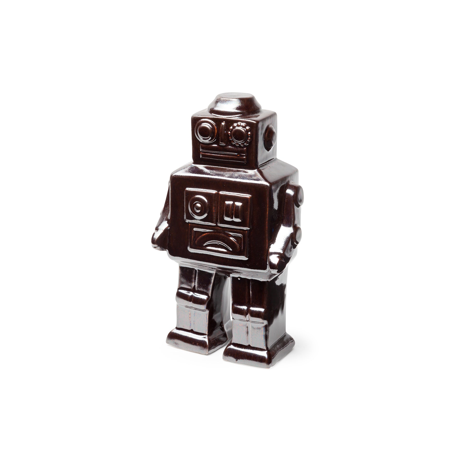 Robby Bronze Polished Robot