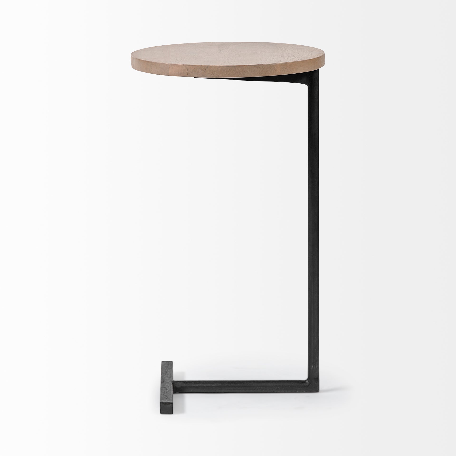 Ballatine Brown Wood Round Top with Black Metal Base Accent Table Side & End Tables Mercana , Black Friday Sale Mercana Furniture Sale, Old Bones Co, Mid Century Furniture Sale, Four Hands Furniture, Black Friday Sale Ballatine Brown Wood Round Top with Black Metal Base Accent Table,Gus Sale, Perigold Ballatine Brown Wood Round Top with Black Metal Base Accent Table Side & End Tables Black Friday Sale , Perigold Sale Ballatine Brown Wood Round Top with Black Metal Base Accent Table,Ballatine Brown Wood Roun