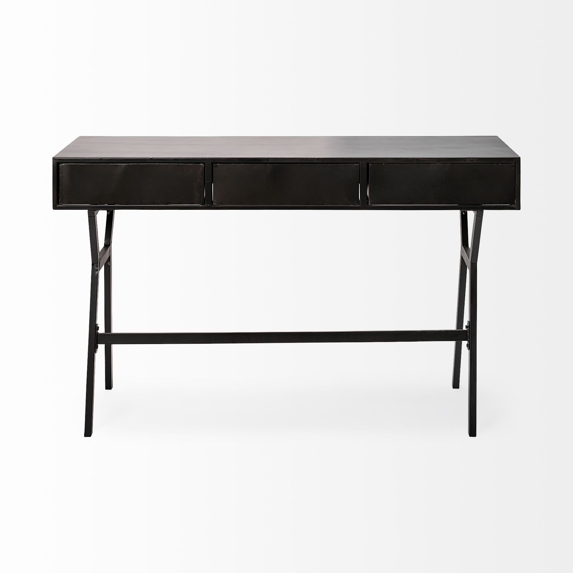 Vince Black Metal with Gold Accents 3-Drawer Office Desk Desks Mercana , Black Friday Sale Mercana Furniture Sale, Old Bones Co, Mid Century Furniture Sale, Four Hands Furniture, Black Friday Sale Vince Black Metal with Gold Accents 3-Drawer Office Desk,Gus Sale, Perigold Vince Black Metal with Gold Accents 3-Drawer Office Desk Desks Black Friday Sale , Perigold Sale Vince Black Metal with Gold Accents 3-Drawer Office Desk,Vince Black Metal with Gold Accents 3-Drawer Office Desk Lulu and Georgia, Burke Deco
