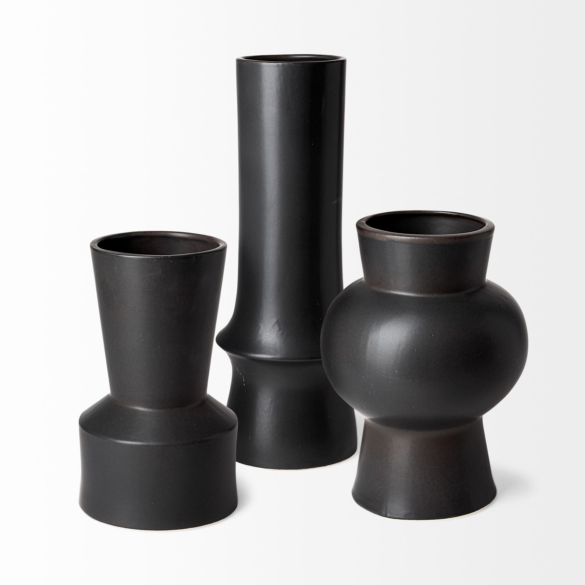 Laforge II Black Ceramic Vase Vases Mercana , Black Friday Sale Mercana Furniture Sale, Old Bones Co, Mid Century Furniture Sale, Four Hands Furniture, Black Friday Sale Laforge II Black Ceramic Vase,Gus Sale, Perigold Laforge II Black Ceramic Vase Vases Black Friday Sale , Perigold Sale Laforge II Black Ceramic Vase,Laforge II Black Ceramic Vase Lulu and Georgia, Burke Decor Sale Laforge II Black Ceramic Vase, www.oldbonesco.com