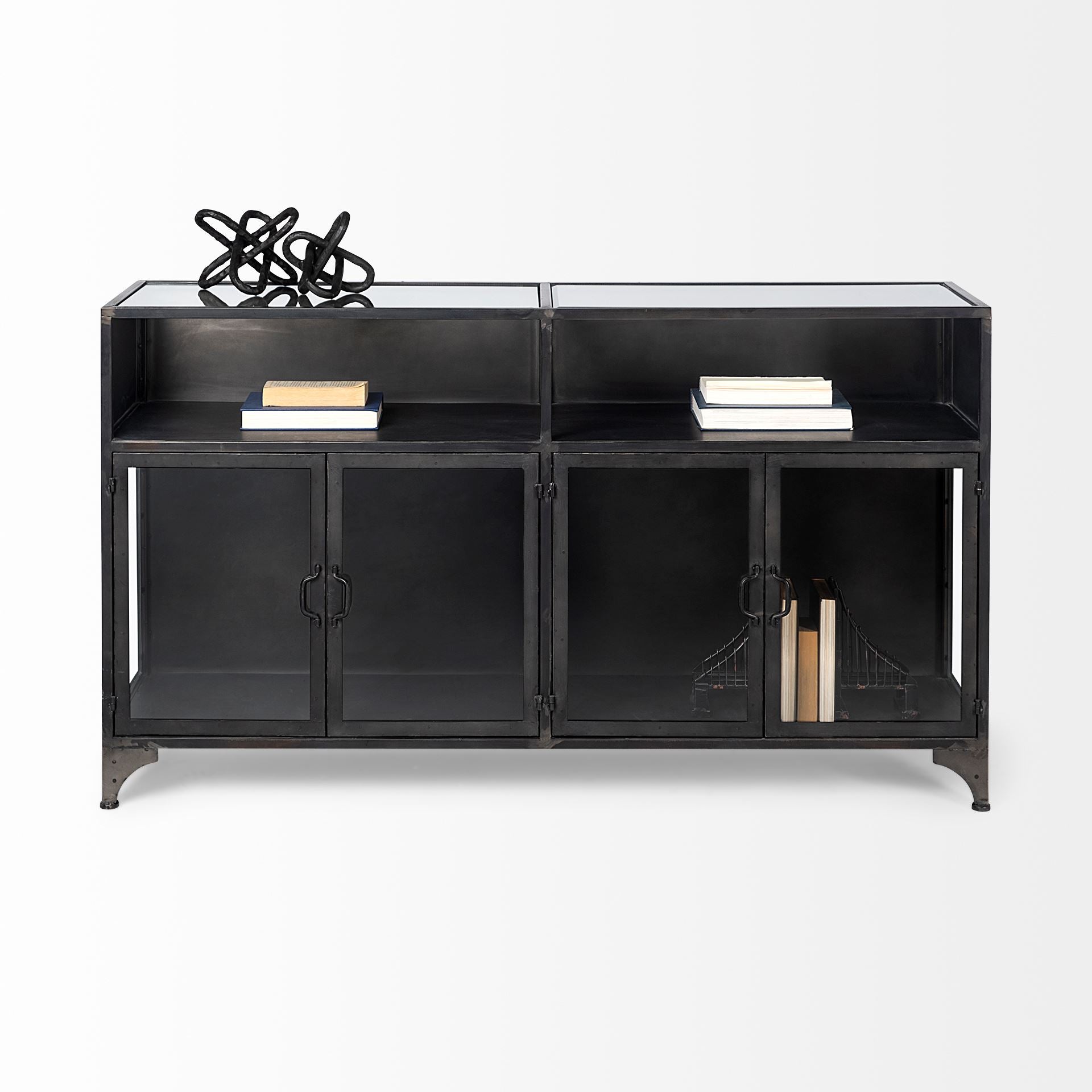 Pender Black Metal Glass Door Display Cabinet Credenzas & Sideboards Mercana , Black Friday Sale Mercana Furniture Sale, Old Bones Co, Mid Century Furniture Sale, Four Hands Furniture, Black Friday Sale Pender Black Metal Glass Door Display Cabinet,Gus Sale, Perigold Pender Black Metal Glass Door Display Cabinet Credenzas & Sideboards Black Friday Sale , Perigold Sale Pender Black Metal Glass Door Display Cabinet,Pender Black Metal Glass Door Display Cabinet Lulu and Georgia, Burke Decor Sale Pender Black M