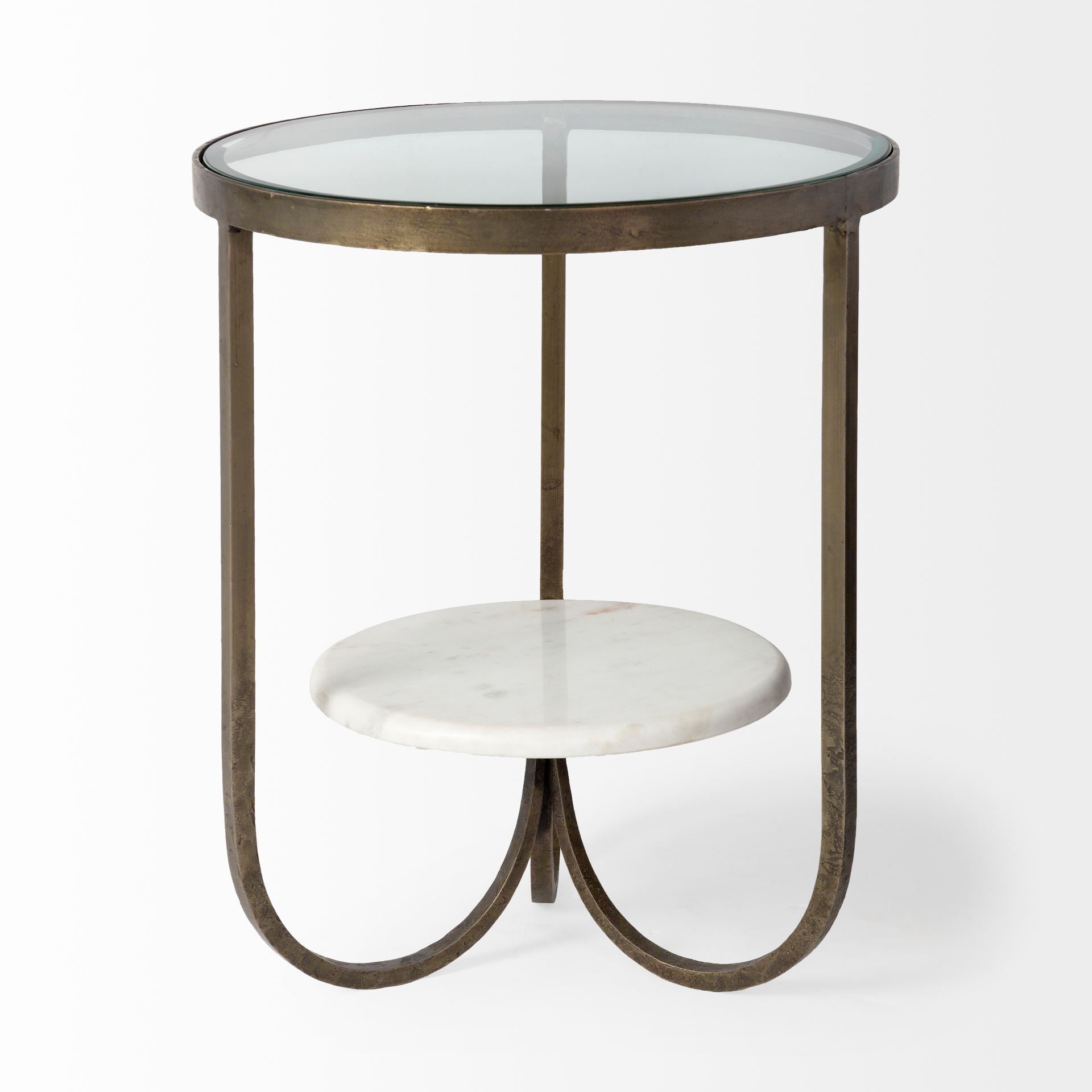 Reinhardt Round Glass Top Metal and Marble Detail End/Side Table Side & End Tables Mercana , Black Friday Sale Mercana Furniture Sale, Old Bones Co, Mid Century Furniture Sale, Four Hands Furniture, Black Friday Sale Reinhardt Round Glass Top Metal and Marble Detail End/Side Table,Gus Sale, Perigold Reinhardt Round Glass Top Metal and Marble Detail End/Side Table Side & End Tables Black Friday Sale , Perigold Sale Reinhardt Round Glass Top Metal and Marble Detail End/Side Table,Reinhardt Round Glass Top Met