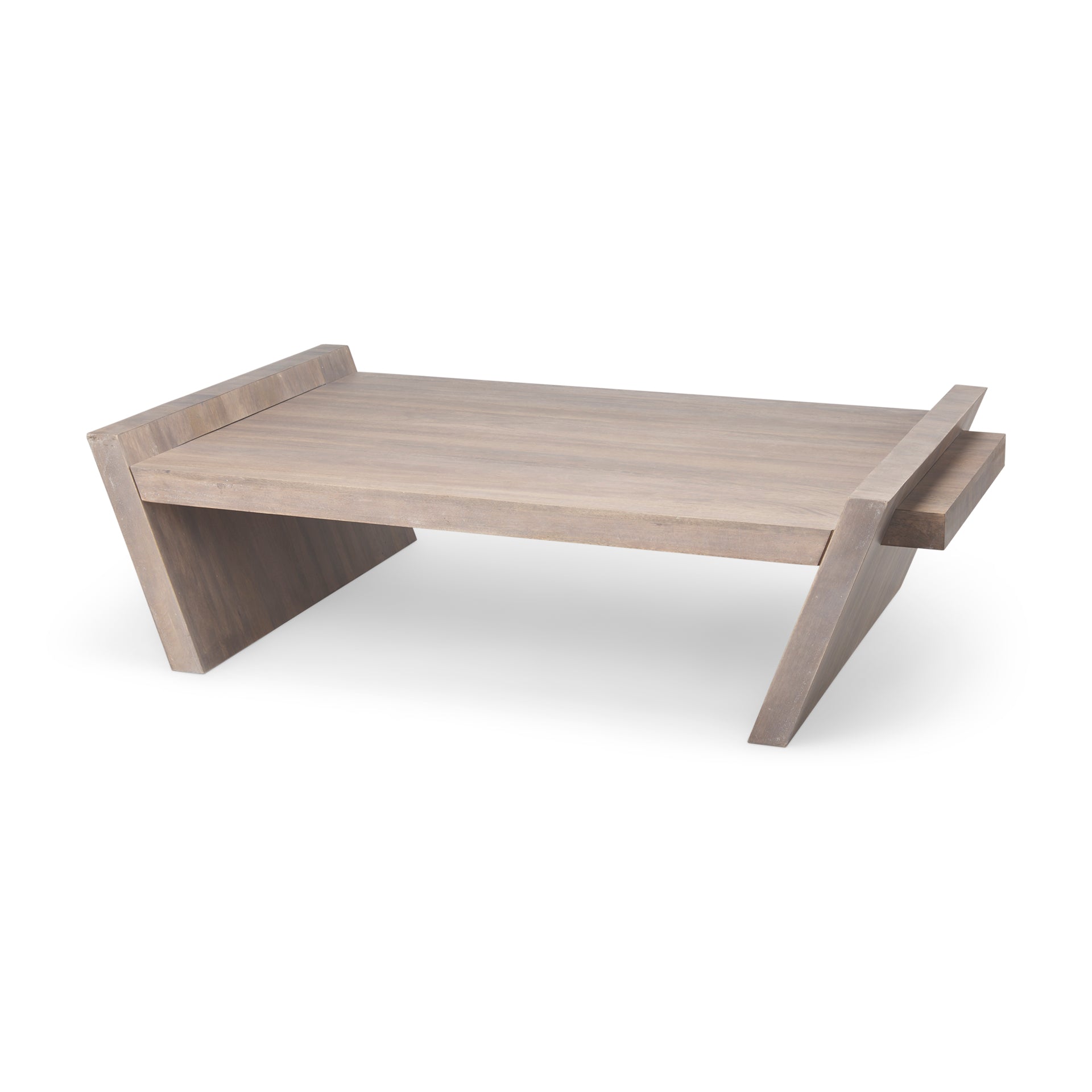 Elaine Brown Solid Wood Top & Base Coffee Table