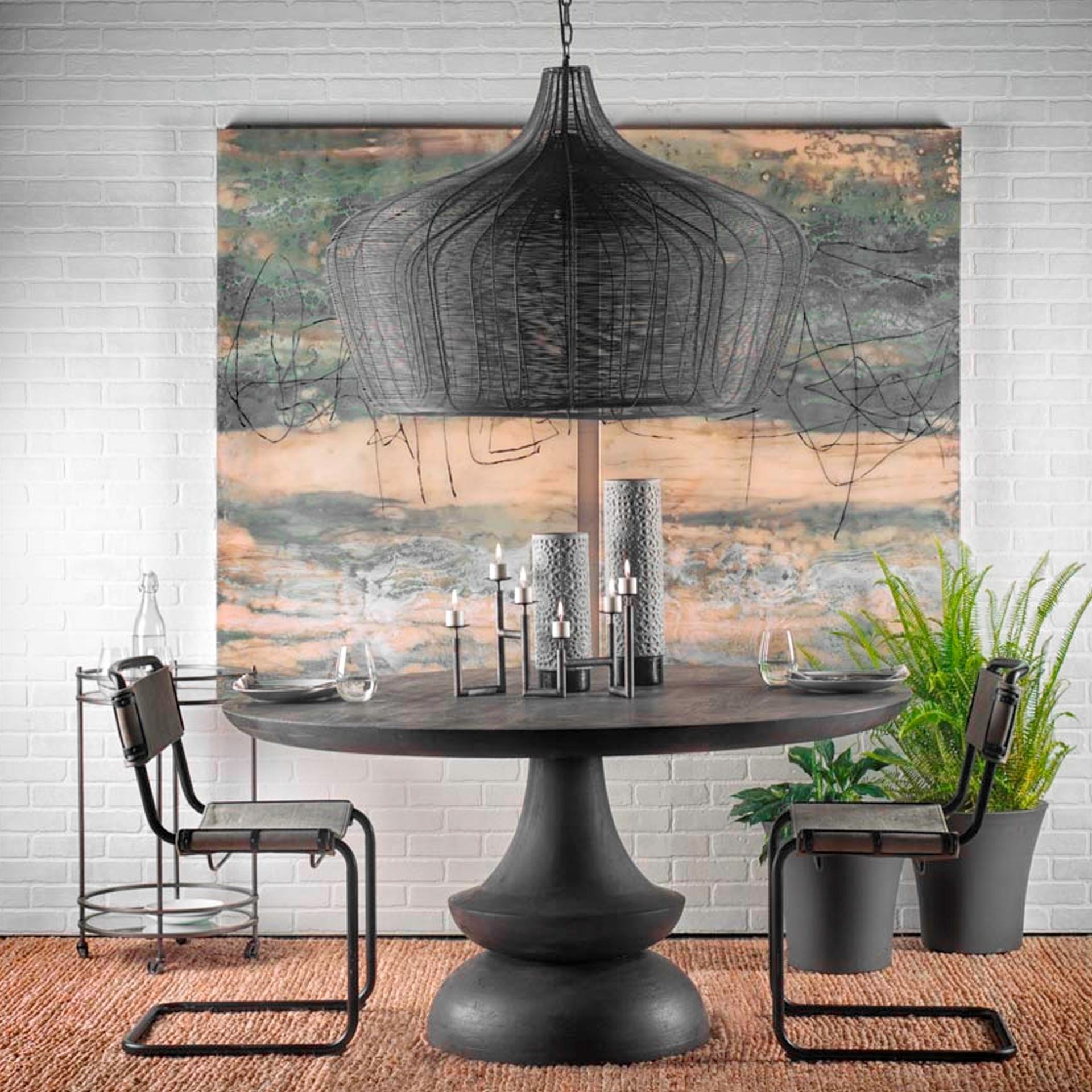 Camila Black Metal Mesh Style 4-Bulb Chandelier Chandeliers Mercana , Black Friday Sale Mercana Furniture Sale, Old Bones Co, Mid Century Furniture Sale, Four Hands Furniture, Black Friday Sale Camila Black Metal Mesh Style 4-Bulb Chandelier,Gus Sale, Perigold Camila Black Metal Mesh Style 4-Bulb Chandelier Chandeliers Black Friday Sale , Perigold Sale Camila Black Metal Mesh Style 4-Bulb Chandelier,Camila Black Metal Mesh Style 4-Bulb Chandelier Lulu and Georgia, Burke Decor Sale Camila Black Metal Mesh St