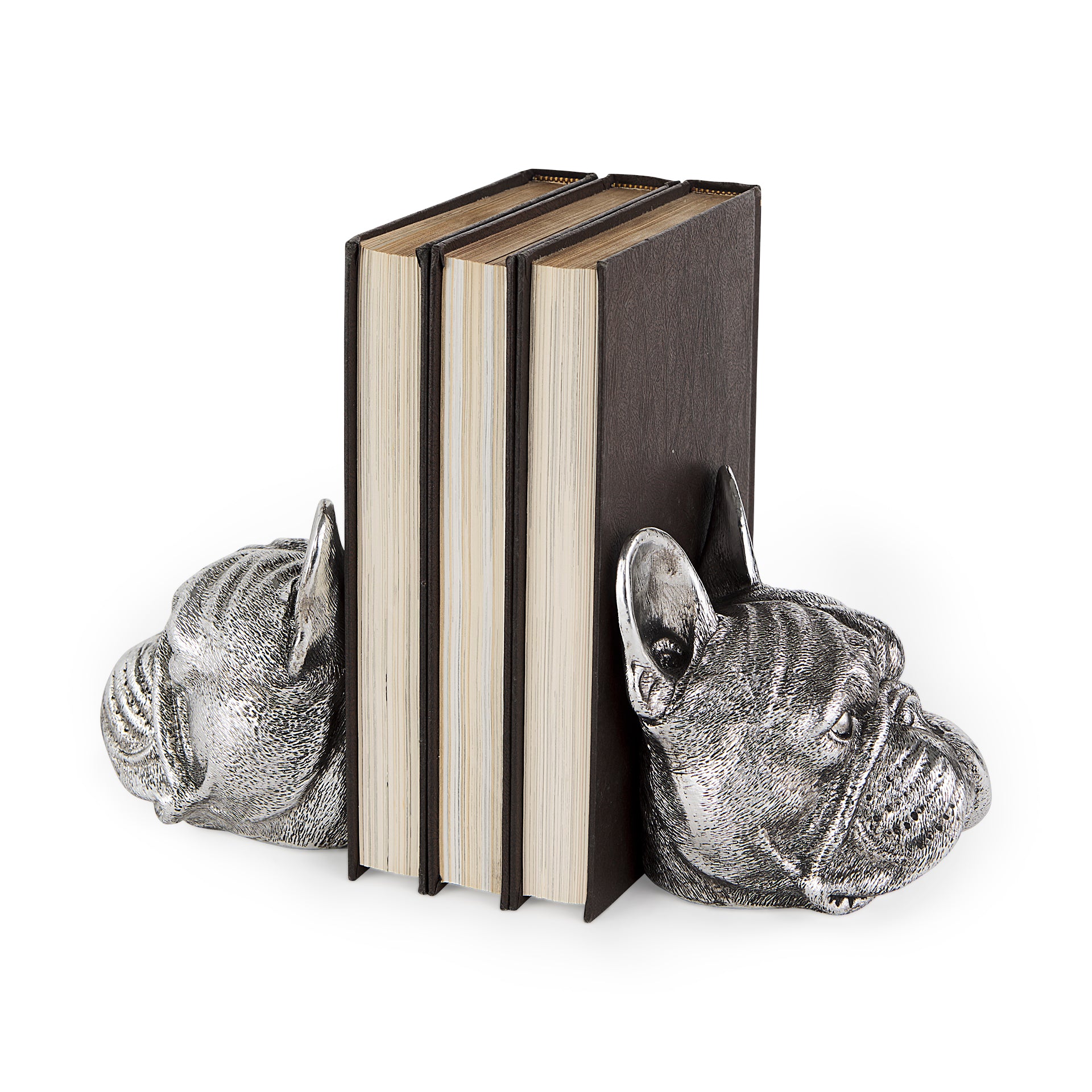 Bruno Silver American Bulldog Bookends - Set of 2 Bookends Mercana , Black Friday Sale Mercana Furniture Sale, Old Bones Co, Mid Century Furniture Sale, Four Hands Furniture, Black Friday Sale Bruno Silver American Bulldog Bookends - Set of 2,Gus Sale, Perigold Bruno Silver American Bulldog Bookends - Set of 2 Bookends Black Friday Sale , Perigold Sale Bruno Silver American Bulldog Bookends - Set of 2,Bruno Silver American Bulldog Bookends - Set of 2 Lulu and Georgia, Burke Decor Sale Bruno Silver American 