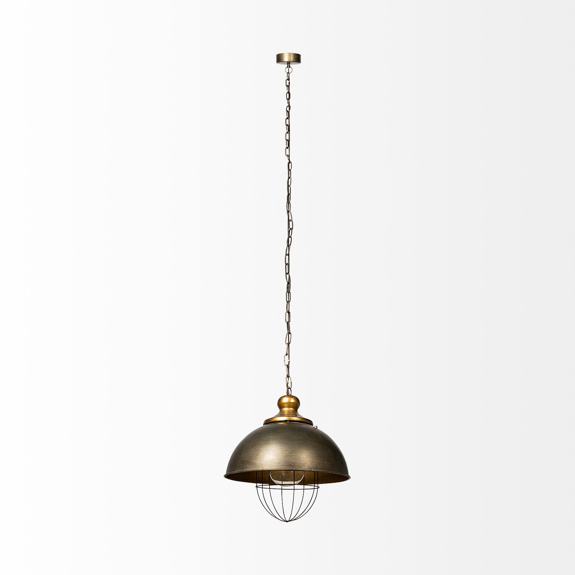 Dawson II Metal Dome Pendant Light