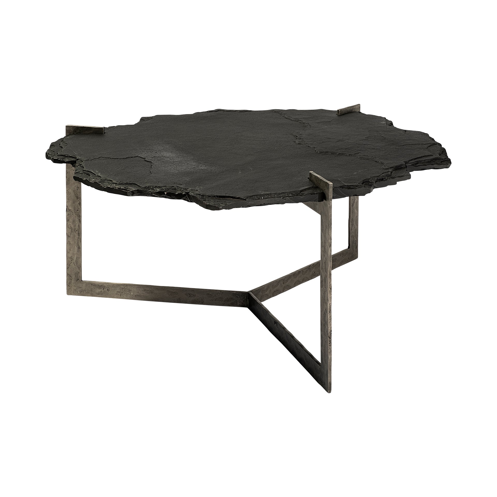 Shale Irregular Live-Edge Black Slate with Flat Iron Base Coffee Table Coffee Tables Mercana , Black Friday Sale Mercana Furniture Sale, Old Bones Co, Mid Century Furniture Sale, Four Hands Furniture, Black Friday Sale Shale Irregular Live-Edge Black Slate with Flat Iron Base Coffee Table,Gus Sale, Perigold Shale Irregular Live-Edge Black Slate with Flat Iron Base Coffee Table Coffee Tables Black Friday Sale , Perigold Sale Shale Irregular Live-Edge Black Slate with Flat Iron Base Coffee Table,Shale Irregul