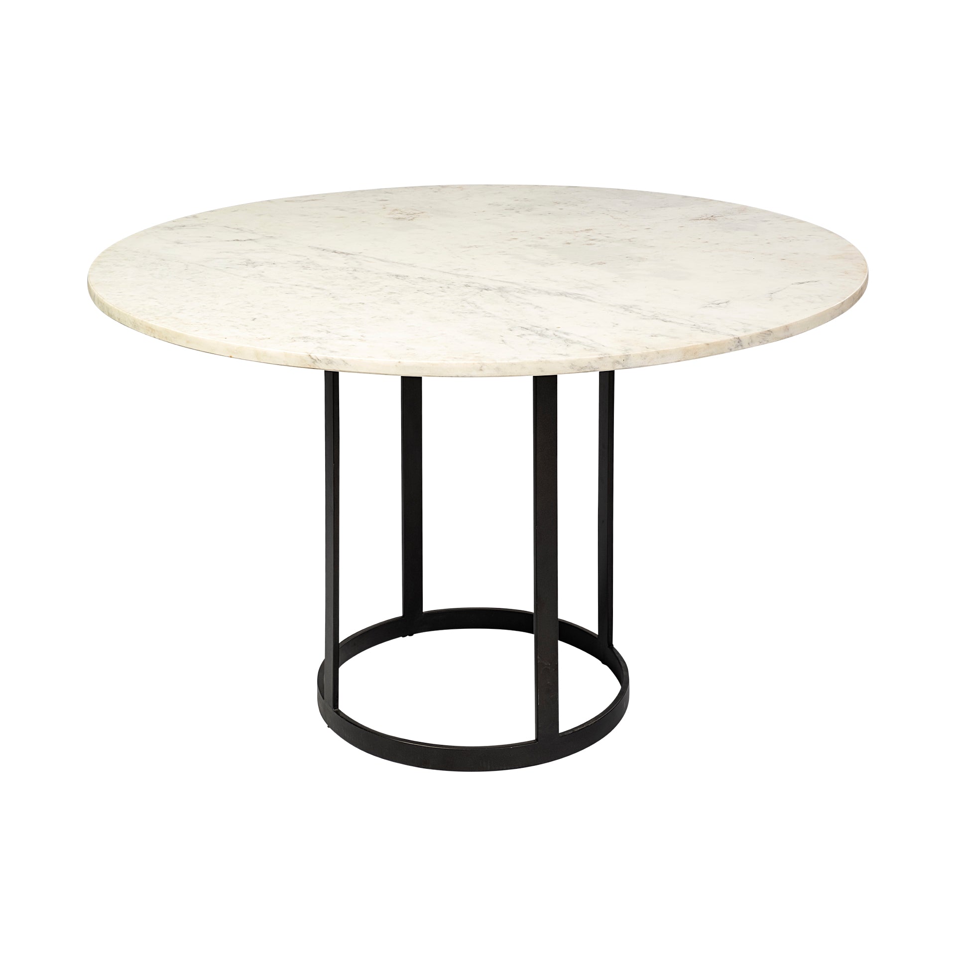 Tanner Round White Marble Top Black Metal Base Dining Table Dining Tables Mercana , Black Friday Sale Mercana Furniture Sale, Old Bones Co, Mid Century Furniture Sale, Four Hands Furniture, Black Friday Sale Tanner Round White Marble Top Black Metal Base Dining Table,Gus Sale, Perigold Tanner Round White Marble Top Black Metal Base Dining Table Dining Tables Black Friday Sale , Perigold Sale Tanner Round White Marble Top Black Metal Base Dining Table,Tanner Round White Marble Top Black Metal Base Dining Tab