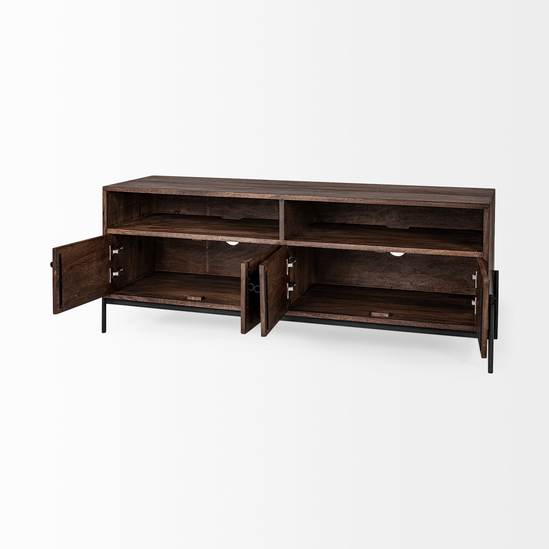Glenn IV Dark Brown Wood with Black Iron Frame Media Console Media Consoles Mercana , Black Friday Sale Mercana Furniture Sale, Old Bones Co, Mid Century Furniture Sale, Four Hands Furniture, Black Friday Sale Glenn IV Dark Brown Wood with Black Iron Frame Media Console,Gus Sale, Perigold Glenn IV Dark Brown Wood with Black Iron Frame Media Console Media Consoles Black Friday Sale , Perigold Sale Glenn IV Dark Brown Wood with Black Iron Frame Media Console,Glenn IV Dark Brown Wood with Black Iron Frame Medi