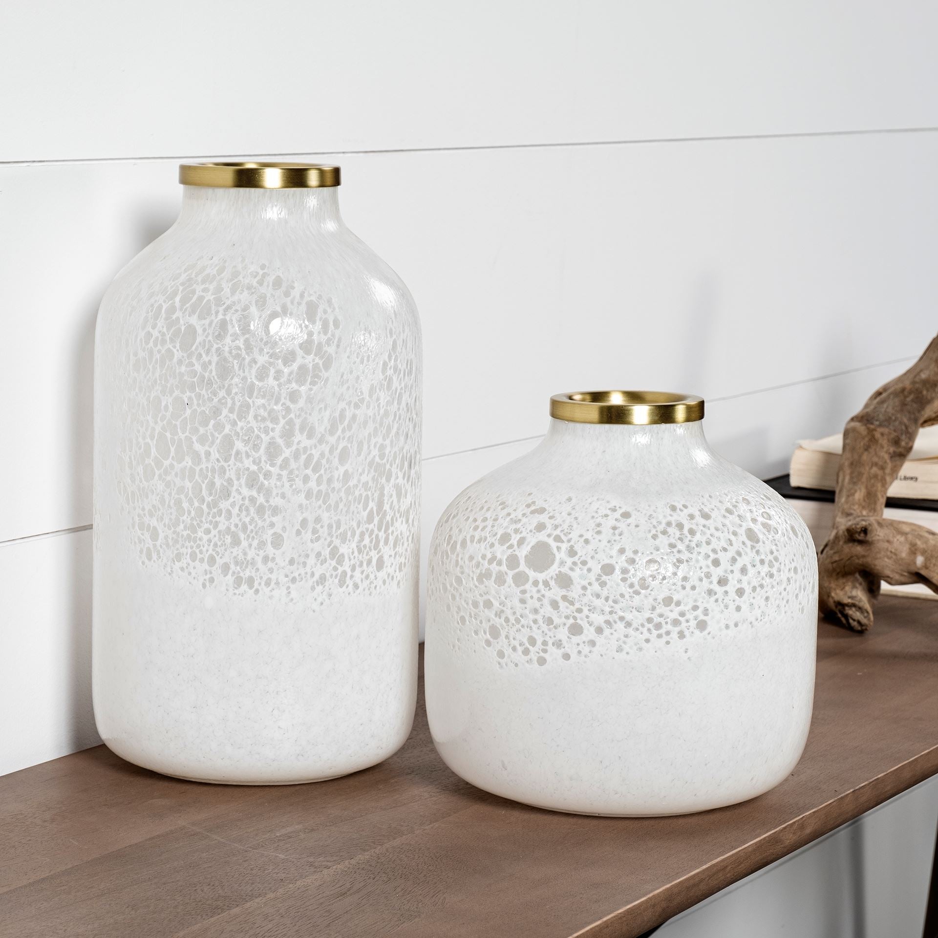 Pearl Short White Gold Rim Glass Vase Vases Mercana , Black Friday Sale Mercana Furniture Sale, Old Bones Co, Mid Century Furniture Sale, Four Hands Furniture, Black Friday Sale Pearl Short White Gold Rim Glass Vase,Gus Sale, Perigold Pearl Short White Gold Rim Glass Vase Vases Black Friday Sale , Perigold Sale Pearl Short White Gold Rim Glass Vase,Pearl Short White Gold Rim Glass Vase Lulu and Georgia, Burke Decor Sale Pearl Short White Gold Rim Glass Vase, www.oldbonesco.com