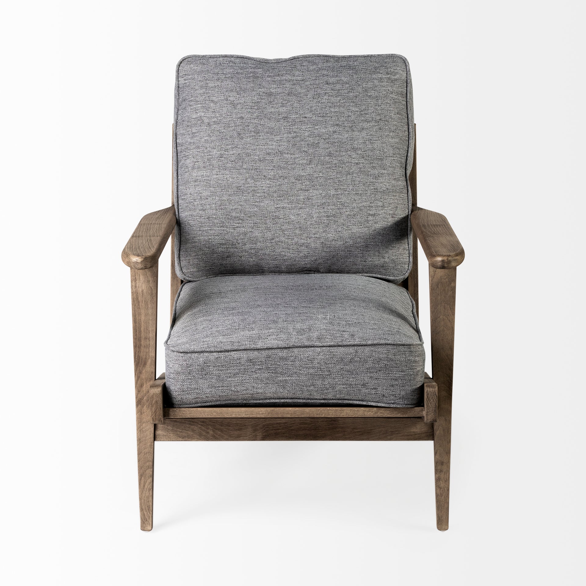 Olympus Fabric Covered Wooden Frame Accent Chair