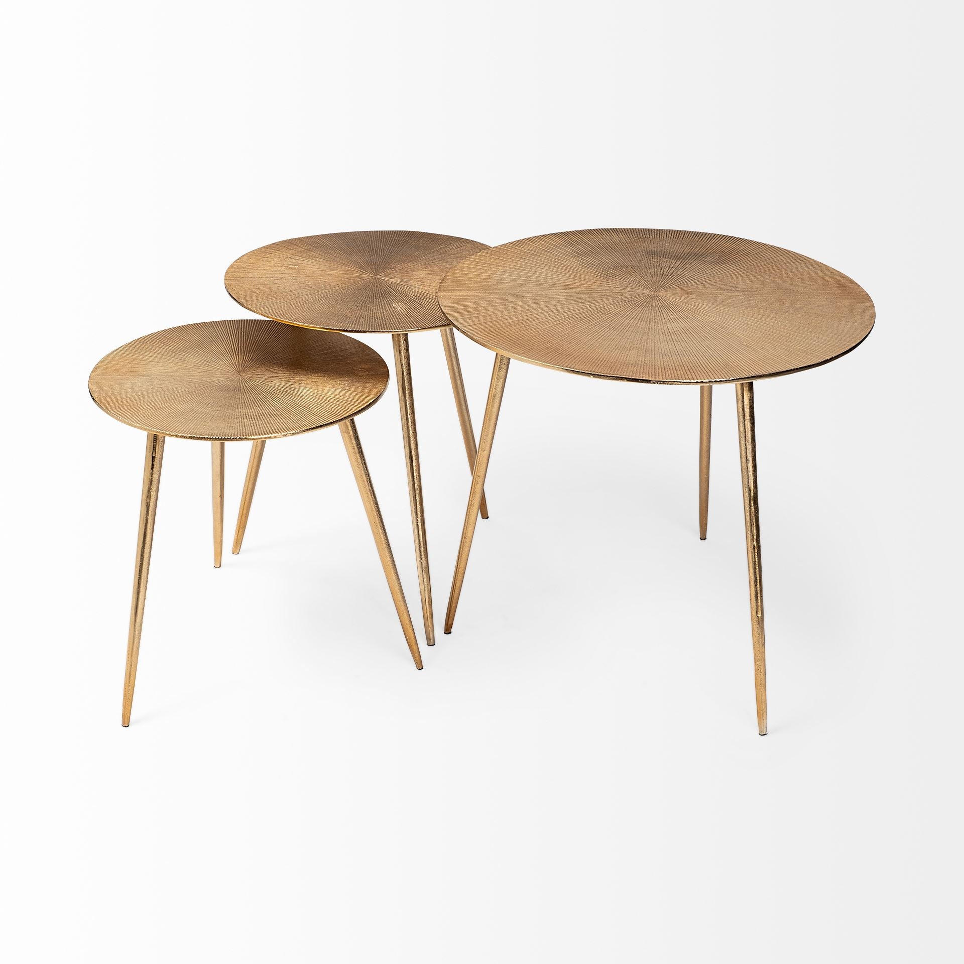 Reva Gold Round Top Cast Aluminum Accent Table Side & End Tables Mercana , Black Friday Sale Mercana Furniture Sale, Old Bones Co, Mid Century Furniture Sale, Four Hands Furniture, Black Friday Sale Reva Gold Round Top Cast Aluminum Accent Table,Gus Sale, Perigold Reva Gold Round Top Cast Aluminum Accent Table Side & End Tables Black Friday Sale , Perigold Sale Reva Gold Round Top Cast Aluminum Accent Table,Reva Gold Round Top Cast Aluminum Accent Table Lulu and Georgia, Burke Decor Sale Reva Gold Round Top