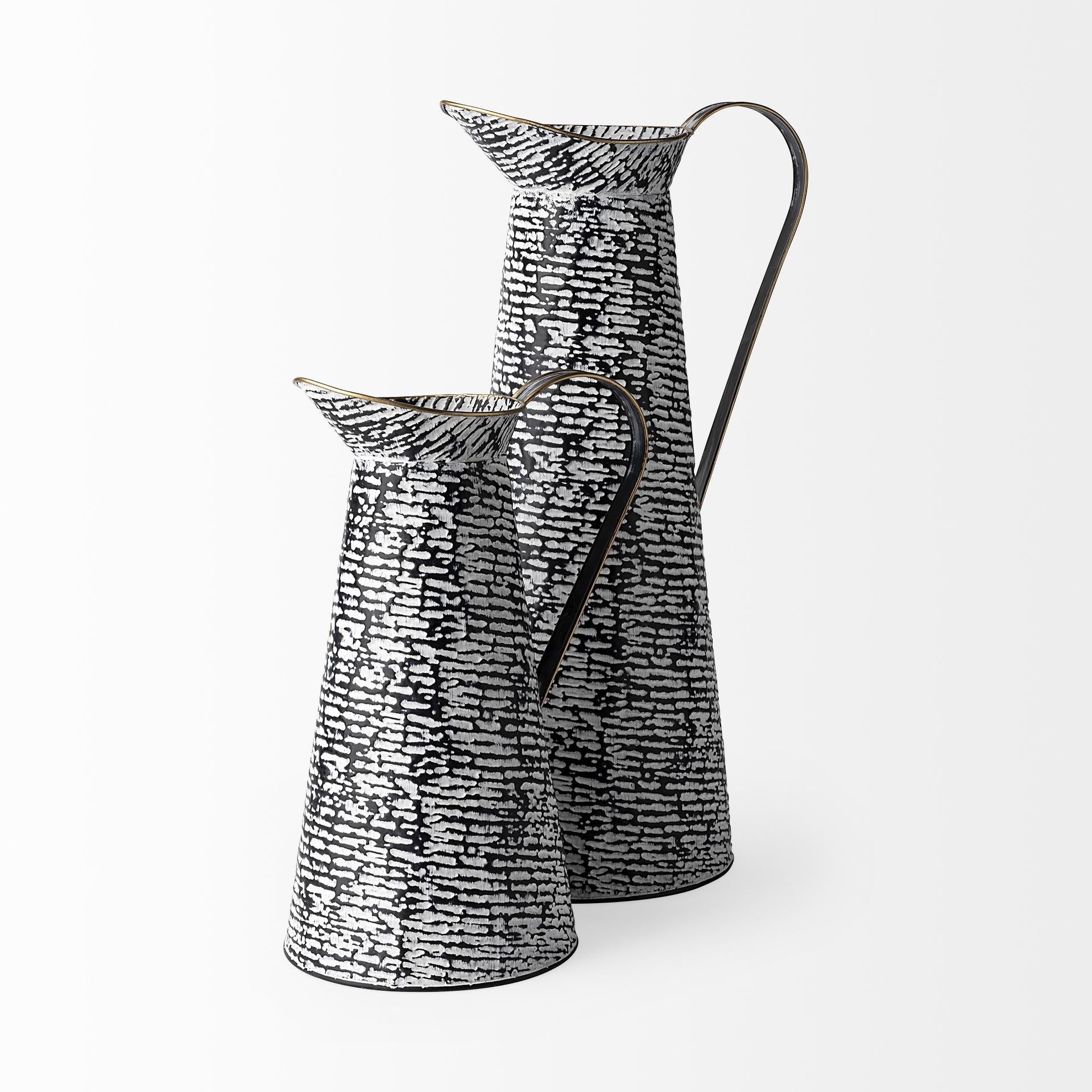 Colette Black with White Patterned Vase Vases Mercana , Black Friday Sale Mercana Furniture Sale, Old Bones Co, Mid Century Furniture Sale, Four Hands Furniture, Black Friday Sale Colette Black with White Patterned Vase,Gus Sale, Perigold Colette Black with White Patterned Vase Vases Black Friday Sale , Perigold Sale Colette Black with White Patterned Vase,Colette Black with White Patterned Vase Lulu and Georgia, Burke Decor Sale Colette Black with White Patterned Vase, www.oldbonesco.com