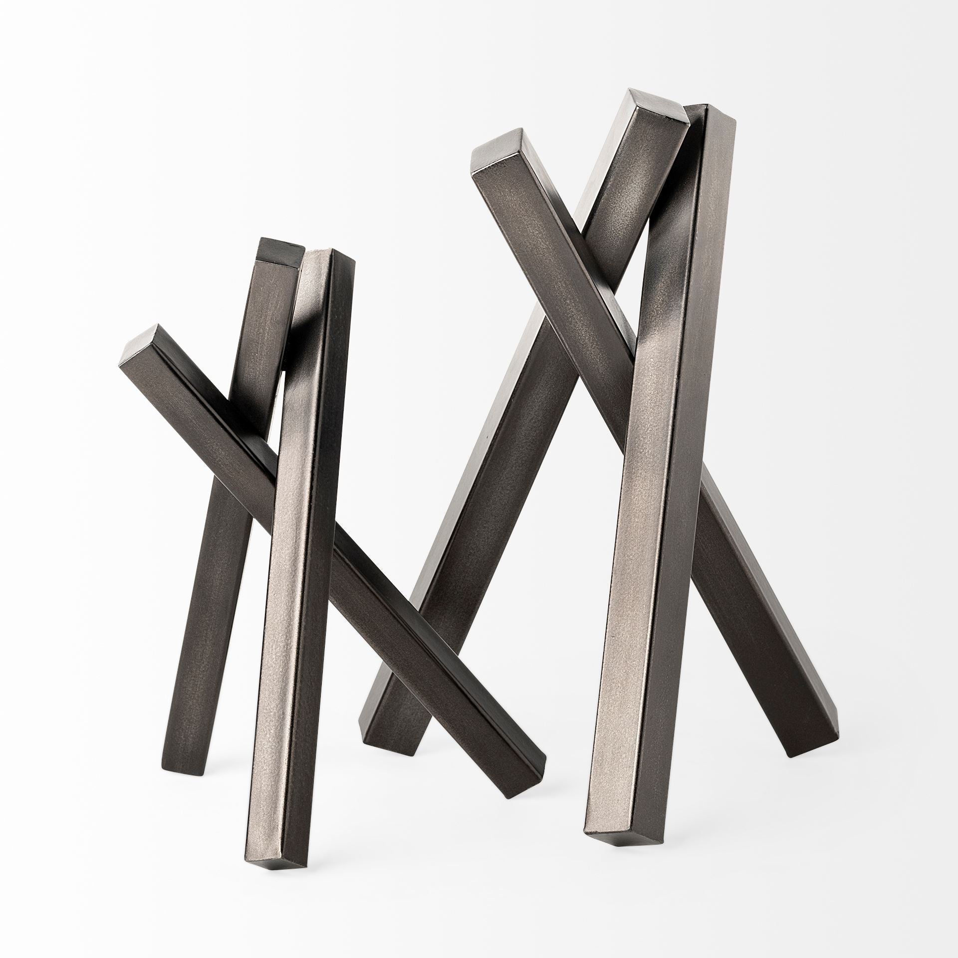 Bastian Black Metal Abstract Object