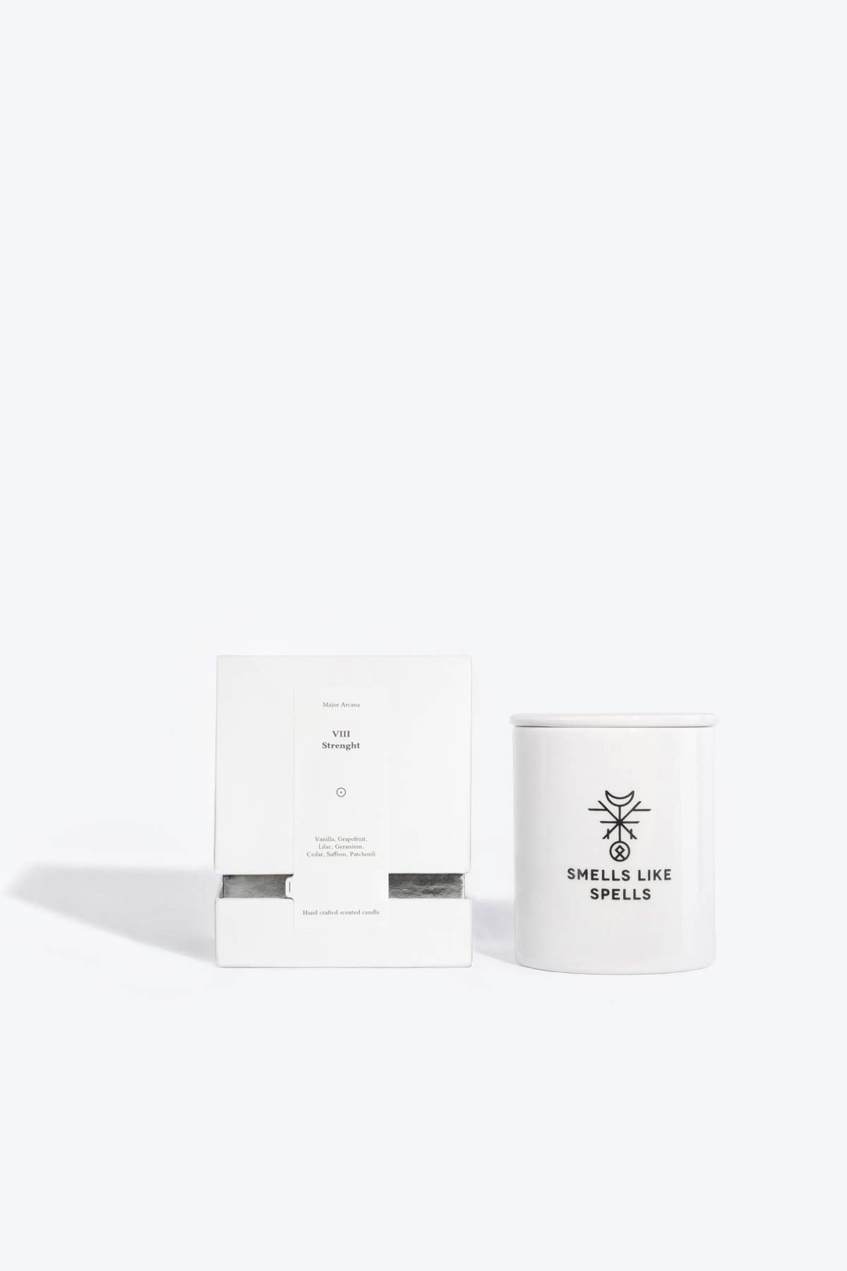 Major Arcana - Strength | Candle in handmade Porcelain Jar