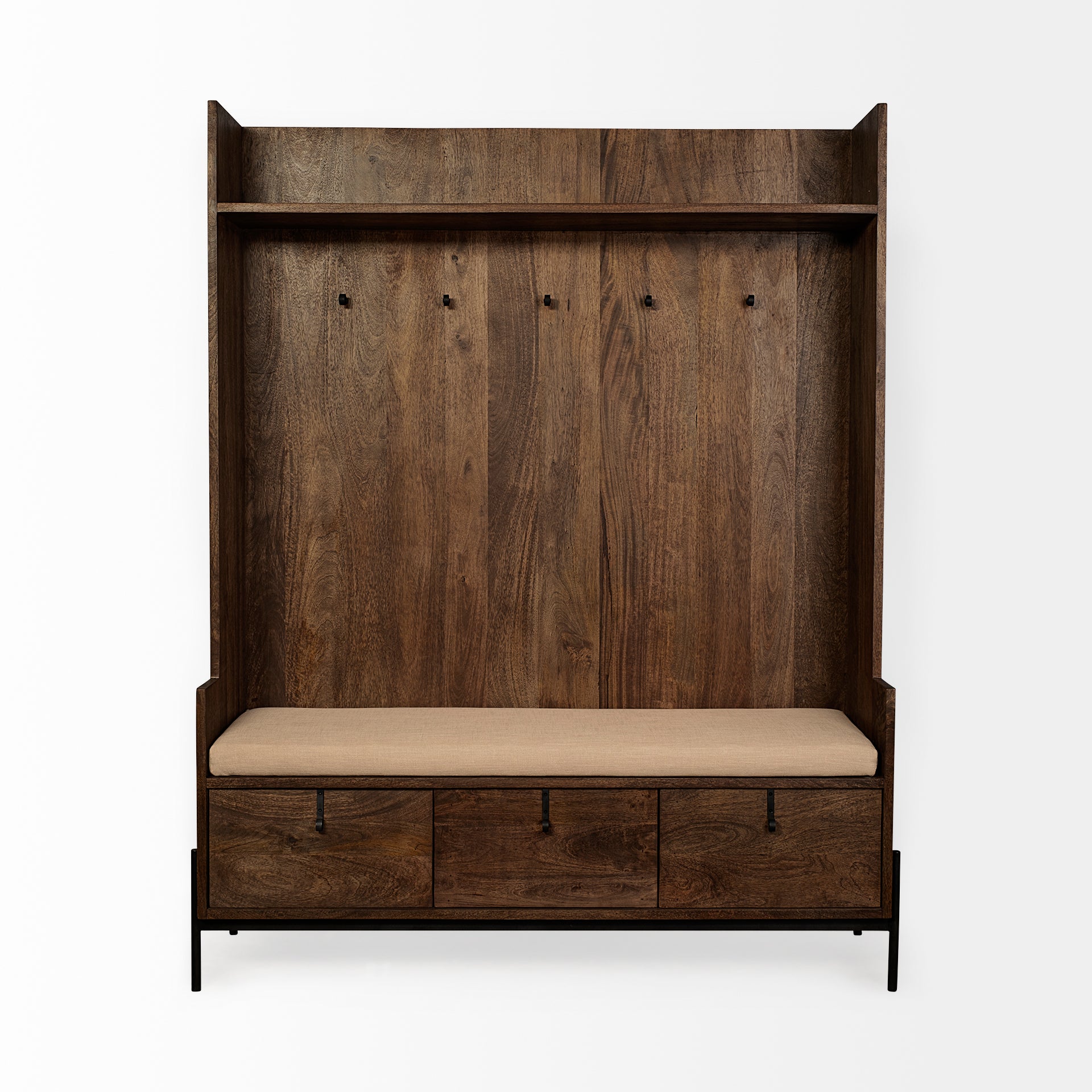 Glenn V Dark Brown Wood with Cream Fabric Seat 3-Drawers Hall Tree Hall Trees Mercana , Black Friday Sale Mercana Furniture Sale, Old Bones Co, Mid Century Furniture Sale, Four Hands Furniture, Black Friday Sale Glenn V Dark Brown Wood with Cream Fabric Seat 3-Drawers Hall Tree,Gus Sale, Perigold Glenn V Dark Brown Wood with Cream Fabric Seat 3-Drawers Hall Tree Hall Trees Black Friday Sale , Perigold Sale Glenn V Dark Brown Wood with Cream Fabric Seat 3-Drawers Hall Tree,Glenn V Dark Brown Wood with Cream 