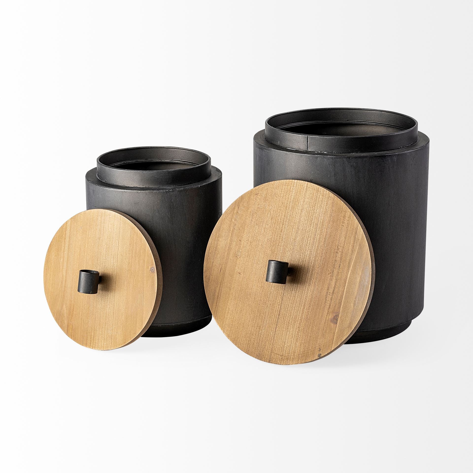 Cyril Gray Metal with Brown Wood Lids Jars - Set of 2 Jars Mercana , Black Friday Sale Mercana Furniture Sale, Old Bones Co, Mid Century Furniture Sale, Four Hands Furniture, Black Friday Sale Cyril Gray Metal with Brown Wood Lids Jars - Set of 2,Gus Sale, Perigold Cyril Gray Metal with Brown Wood Lids Jars - Set of 2 Jars Black Friday Sale , Perigold Sale Cyril Gray Metal with Brown Wood Lids Jars - Set of 2,Cyril Gray Metal with Brown Wood Lids Jars - Set of 2 Lulu and Georgia, Burke Decor Sale Cyril Gray