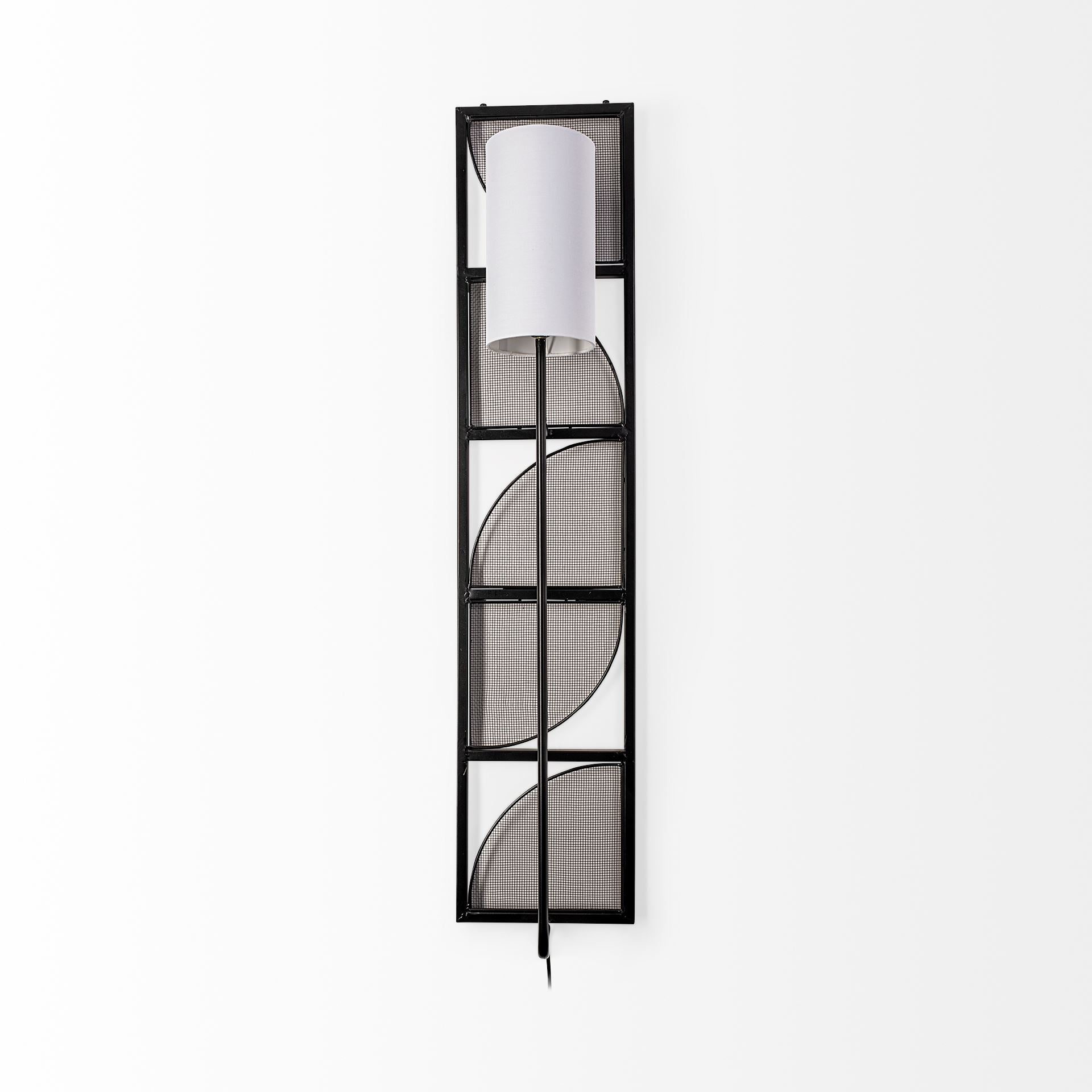 Navin Black Metal Body White Fabric Shade Rectangular Wall Sconce Sconces Mercana , Black Friday Sale Mercana Furniture Sale, Old Bones Co, Mid Century Furniture Sale, Four Hands Furniture, Black Friday Sale Navin Black Metal Body White Fabric Shade Rectangular Wall Sconce,Gus Sale, Perigold Navin Black Metal Body White Fabric Shade Rectangular Wall Sconce Sconces Black Friday Sale , Perigold Sale Navin Black Metal Body White Fabric Shade Rectangular Wall Sconce,Navin Black Metal Body White Fabric Shade Rec