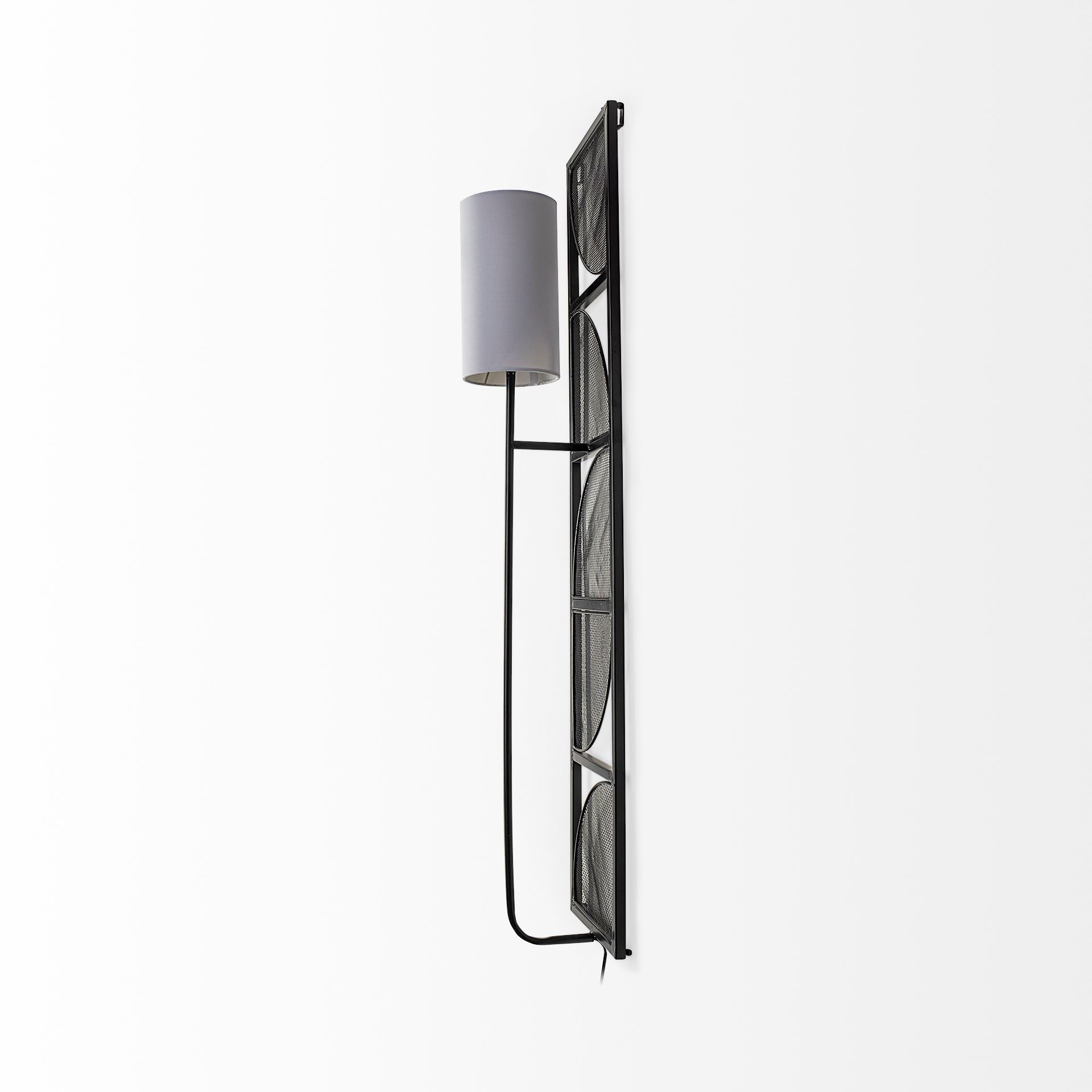 Navin Black Metal Body White Fabric Shade Rectangular Wall Sconce Sconces Mercana , Black Friday Sale Mercana Furniture Sale, Old Bones Co, Mid Century Furniture Sale, Four Hands Furniture, Black Friday Sale Navin Black Metal Body White Fabric Shade Rectangular Wall Sconce,Gus Sale, Perigold Navin Black Metal Body White Fabric Shade Rectangular Wall Sconce Sconces Black Friday Sale , Perigold Sale Navin Black Metal Body White Fabric Shade Rectangular Wall Sconce,Navin Black Metal Body White Fabric Shade Rec