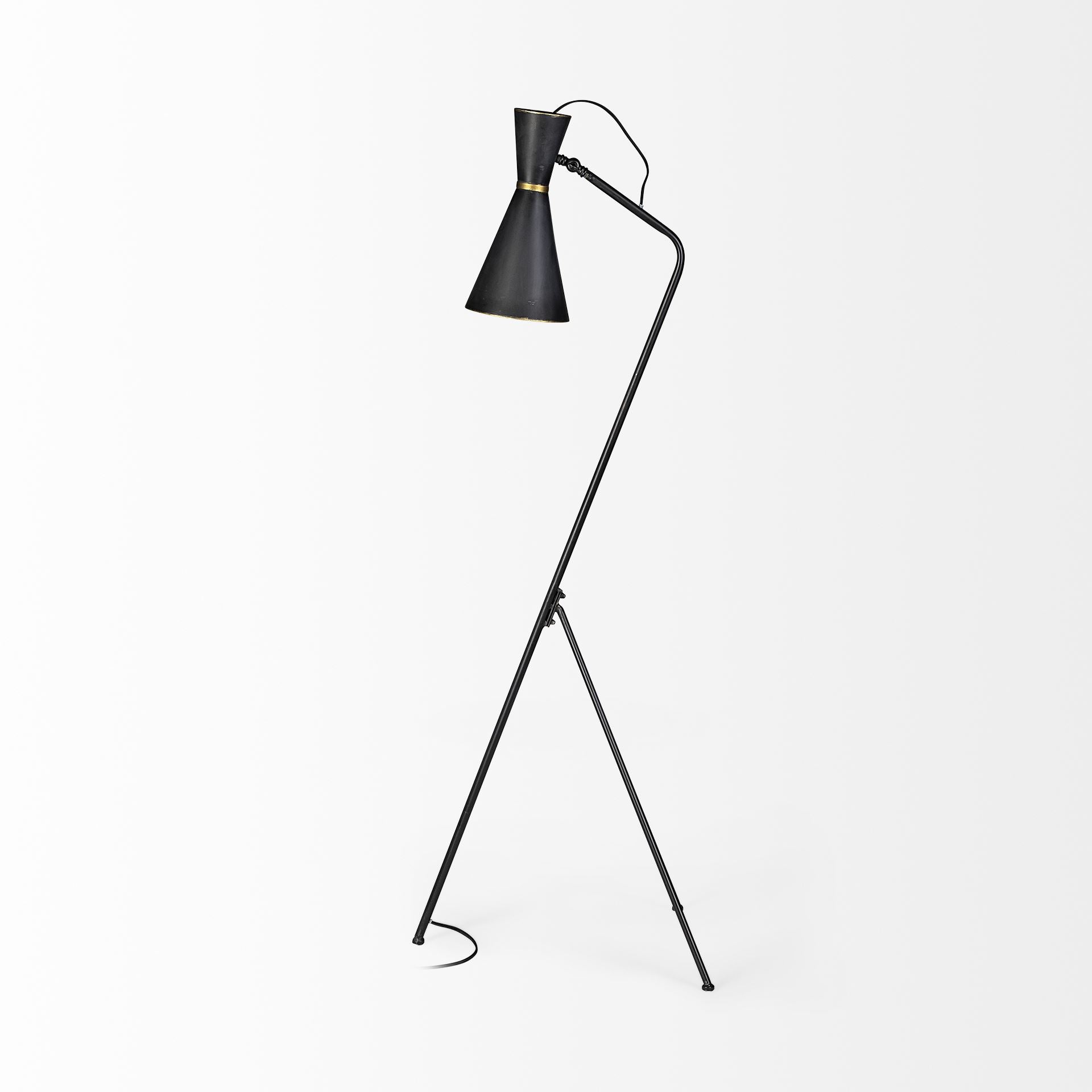 Eris Black with Brass Metal Cone Shade Floor Lamp Floor Lamps Mercana , Black Friday Sale Mercana Furniture Sale, Old Bones Co, Mid Century Furniture Sale, Four Hands Furniture, Black Friday Sale Eris Black with Brass Metal Cone Shade Floor Lamp,Gus Sale, Perigold Eris Black with Brass Metal Cone Shade Floor Lamp Floor Lamps Black Friday Sale , Perigold Sale Eris Black with Brass Metal Cone Shade Floor Lamp,Eris Black with Brass Metal Cone Shade Floor Lamp Lulu and Georgia, Burke Decor Sale Eris Black with 