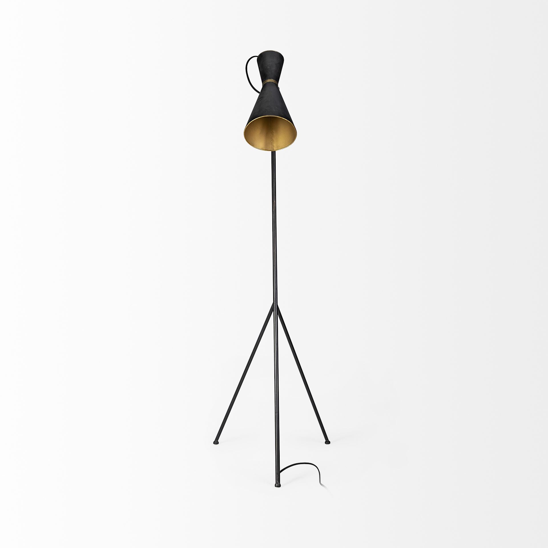 Eris Black with Brass Metal Cone Shade Floor Lamp Floor Lamps Mercana , Black Friday Sale Mercana Furniture Sale, Old Bones Co, Mid Century Furniture Sale, Four Hands Furniture, Black Friday Sale Eris Black with Brass Metal Cone Shade Floor Lamp,Gus Sale, Perigold Eris Black with Brass Metal Cone Shade Floor Lamp Floor Lamps Black Friday Sale , Perigold Sale Eris Black with Brass Metal Cone Shade Floor Lamp,Eris Black with Brass Metal Cone Shade Floor Lamp Lulu and Georgia, Burke Decor Sale Eris Black with 