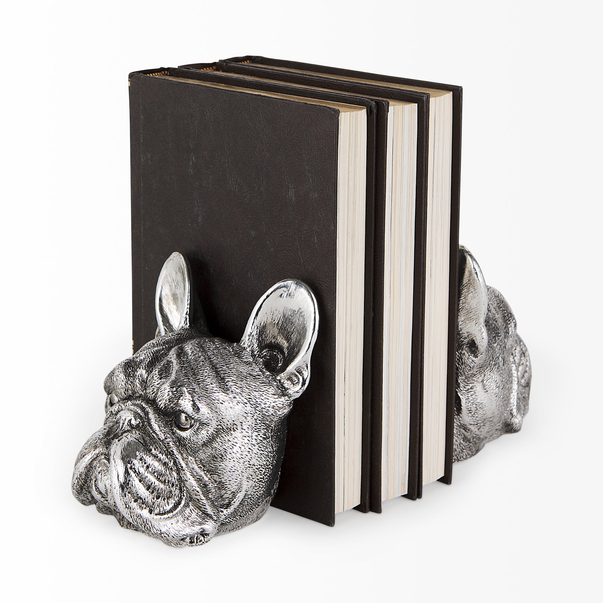 Bruno Silver American Bulldog Bookends - Set of 2 Bookends Mercana , Black Friday Sale Mercana Furniture Sale, Old Bones Co, Mid Century Furniture Sale, Four Hands Furniture, Black Friday Sale Bruno Silver American Bulldog Bookends - Set of 2,Gus Sale, Perigold Bruno Silver American Bulldog Bookends - Set of 2 Bookends Black Friday Sale , Perigold Sale Bruno Silver American Bulldog Bookends - Set of 2,Bruno Silver American Bulldog Bookends - Set of 2 Lulu and Georgia, Burke Decor Sale Bruno Silver American 