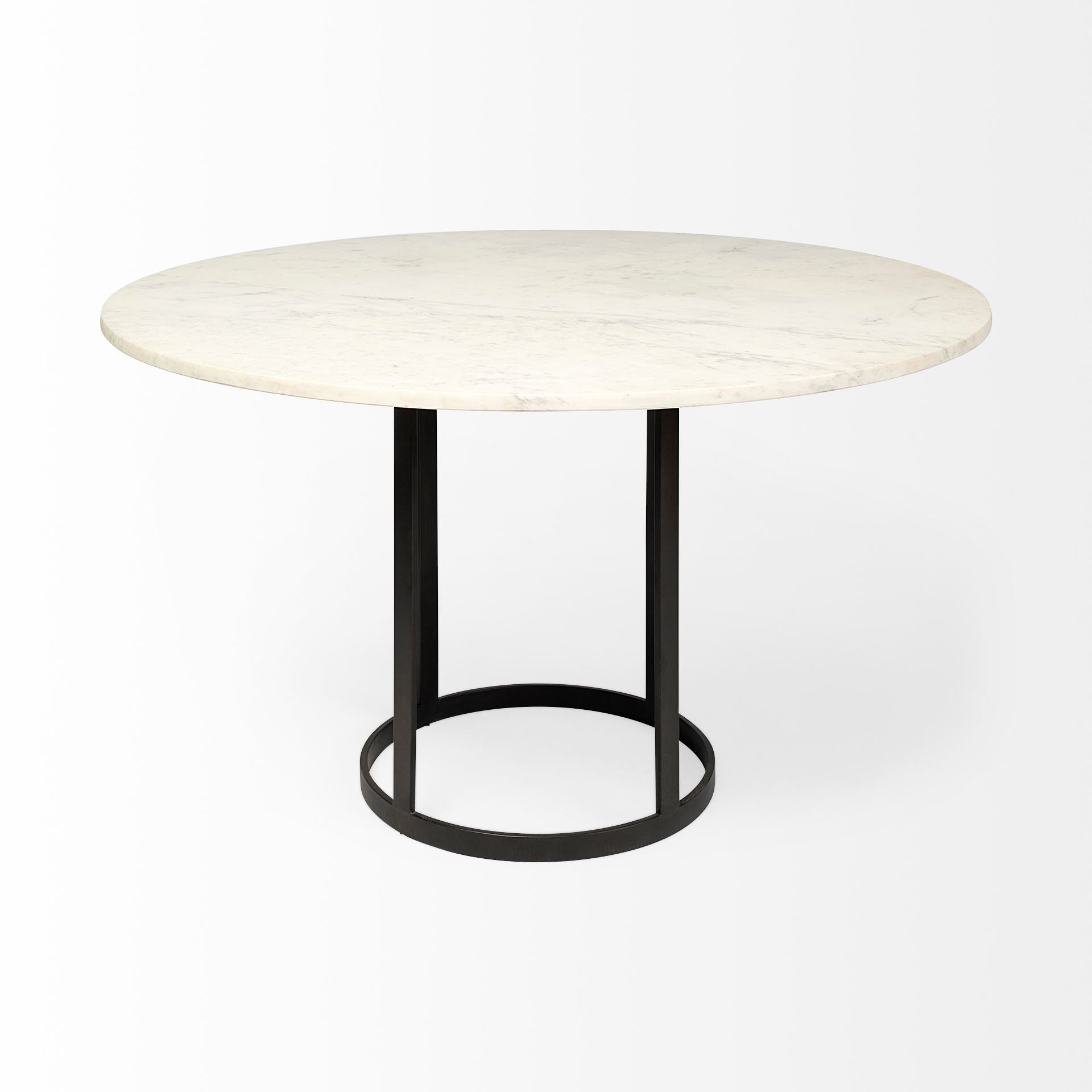 Tanner Round White Marble Top Black Metal Base Dining Table Dining Tables Mercana , Black Friday Sale Mercana Furniture Sale, Old Bones Co, Mid Century Furniture Sale, Four Hands Furniture, Black Friday Sale Tanner Round White Marble Top Black Metal Base Dining Table,Gus Sale, Perigold Tanner Round White Marble Top Black Metal Base Dining Table Dining Tables Black Friday Sale , Perigold Sale Tanner Round White Marble Top Black Metal Base Dining Table,Tanner Round White Marble Top Black Metal Base Dining Tab
