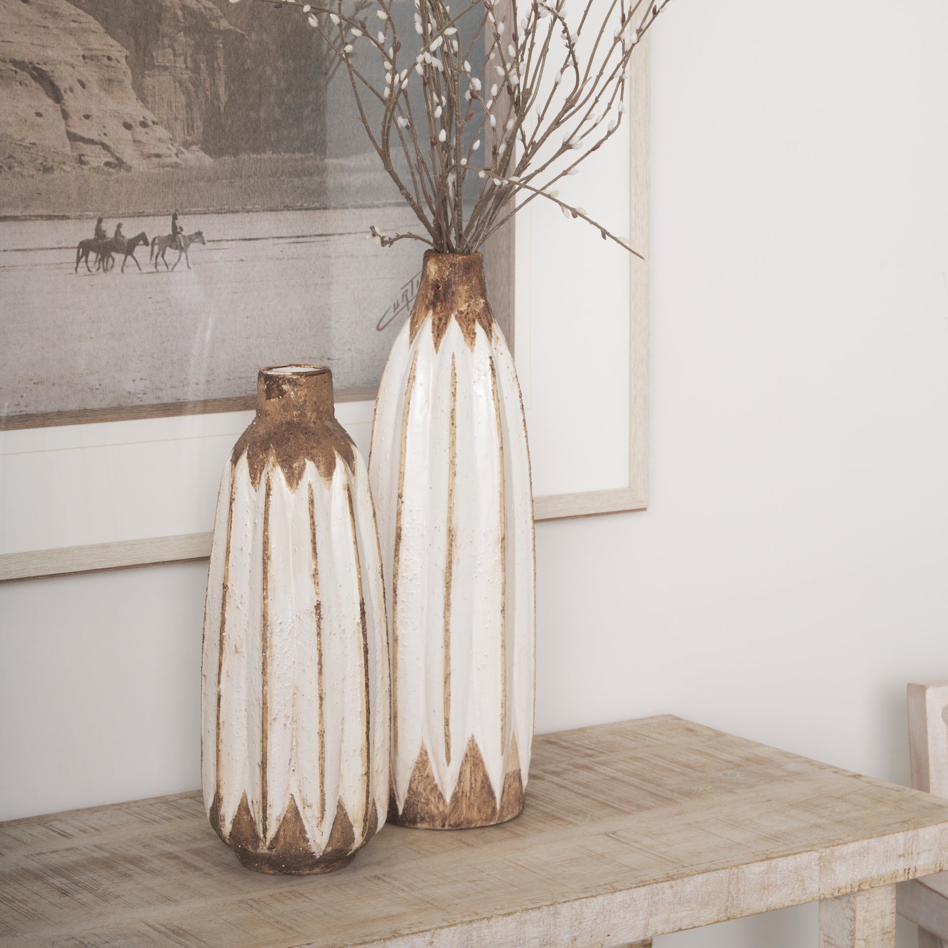 Sisko I Short Rustic Brown White Ceramic Vase Vases Mercana , Black Friday Sale Mercana Furniture Sale, Old Bones Co, Mid Century Furniture Sale, Four Hands Furniture, Black Friday Sale Sisko I Short Rustic Brown White Ceramic Vase,Gus Sale, Perigold Sisko I Short Rustic Brown White Ceramic Vase Vases Black Friday Sale , Perigold Sale Sisko I Short Rustic Brown White Ceramic Vase,Sisko I Short Rustic Brown White Ceramic Vase Lulu and Georgia, Burke Decor Sale Sisko I Short Rustic Brown White Ceramic Vase, w