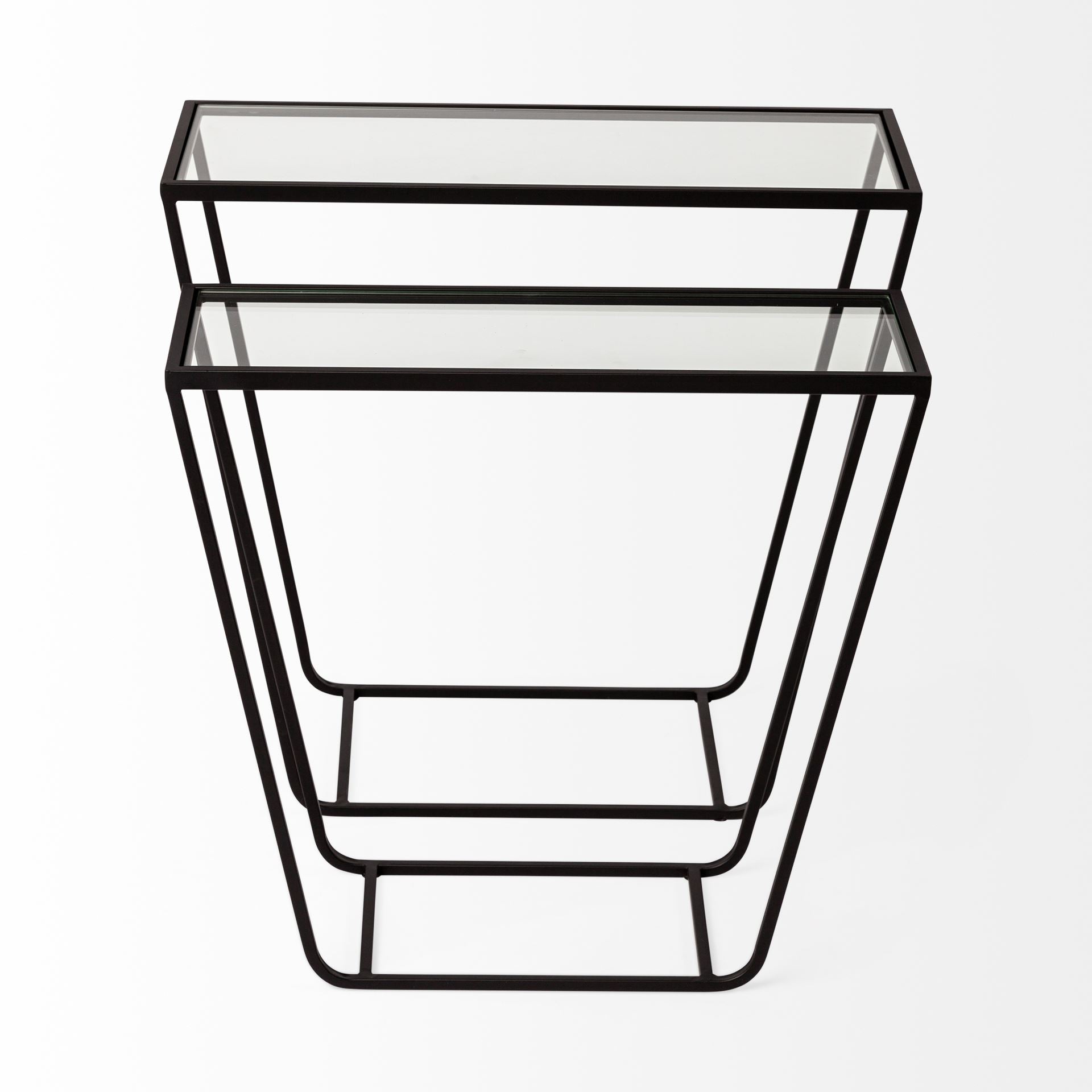 Arya Black Rectangular Glass Top Iron Frame Accent Table - Set of 2 Side & End Tables Mercana , Black Friday Sale Mercana Furniture Sale, Old Bones Co, Mid Century Furniture Sale, Four Hands Furniture, Black Friday Sale Arya Black Rectangular Glass Top Iron Frame Accent Table - Set of 2,Gus Sale, Perigold Arya Black Rectangular Glass Top Iron Frame Accent Table - Set of 2 Side & End Tables Black Friday Sale , Perigold Sale Arya Black Rectangular Glass Top Iron Frame Accent Table - Set of 2,Arya Black Rectan