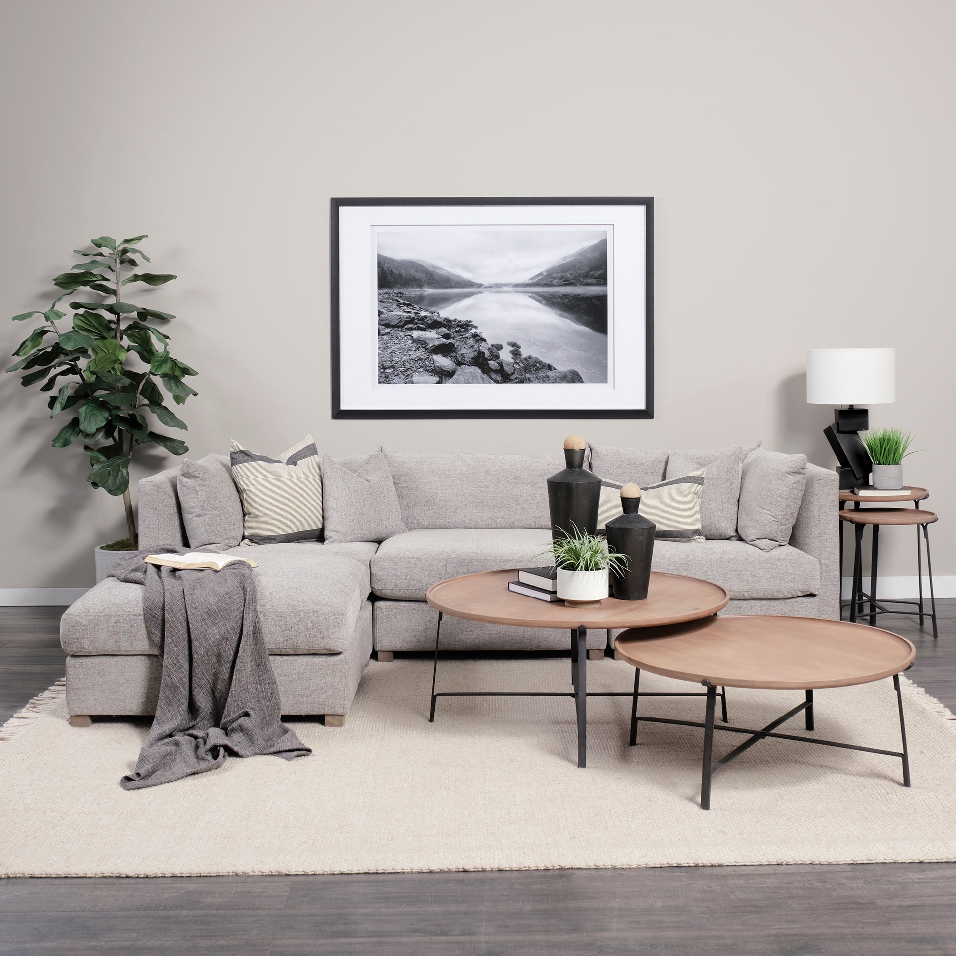 Valence Corner Sectional Piece