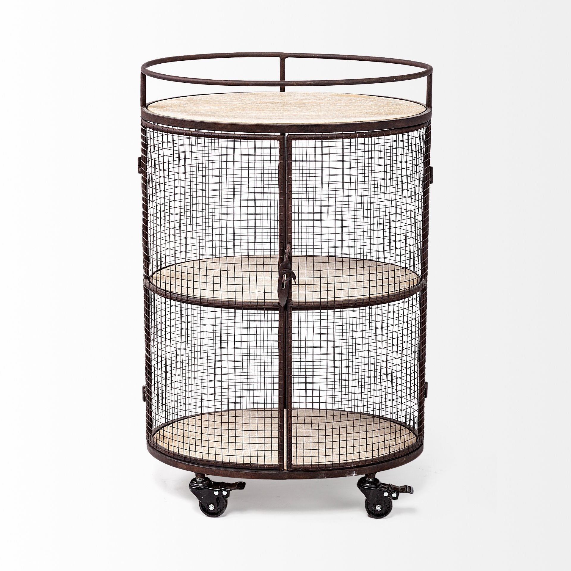 Saluti II Cage with 3 Wood Shelves Oval Bar Cart Carts Mercana , Black Friday Sale Mercana Furniture Sale, Old Bones Co, Mid Century Furniture Sale, Four Hands Furniture, Black Friday Sale Saluti II Cage with 3 Wood Shelves Oval Bar Cart,Gus Sale, Perigold Saluti II Cage with 3 Wood Shelves Oval Bar Cart Carts Black Friday Sale , Perigold Sale Saluti II Cage with 3 Wood Shelves Oval Bar Cart,Saluti II Cage with 3 Wood Shelves Oval Bar Cart Lulu and Georgia, Burke Decor Sale Saluti II Cage with 3 Wood Shelve