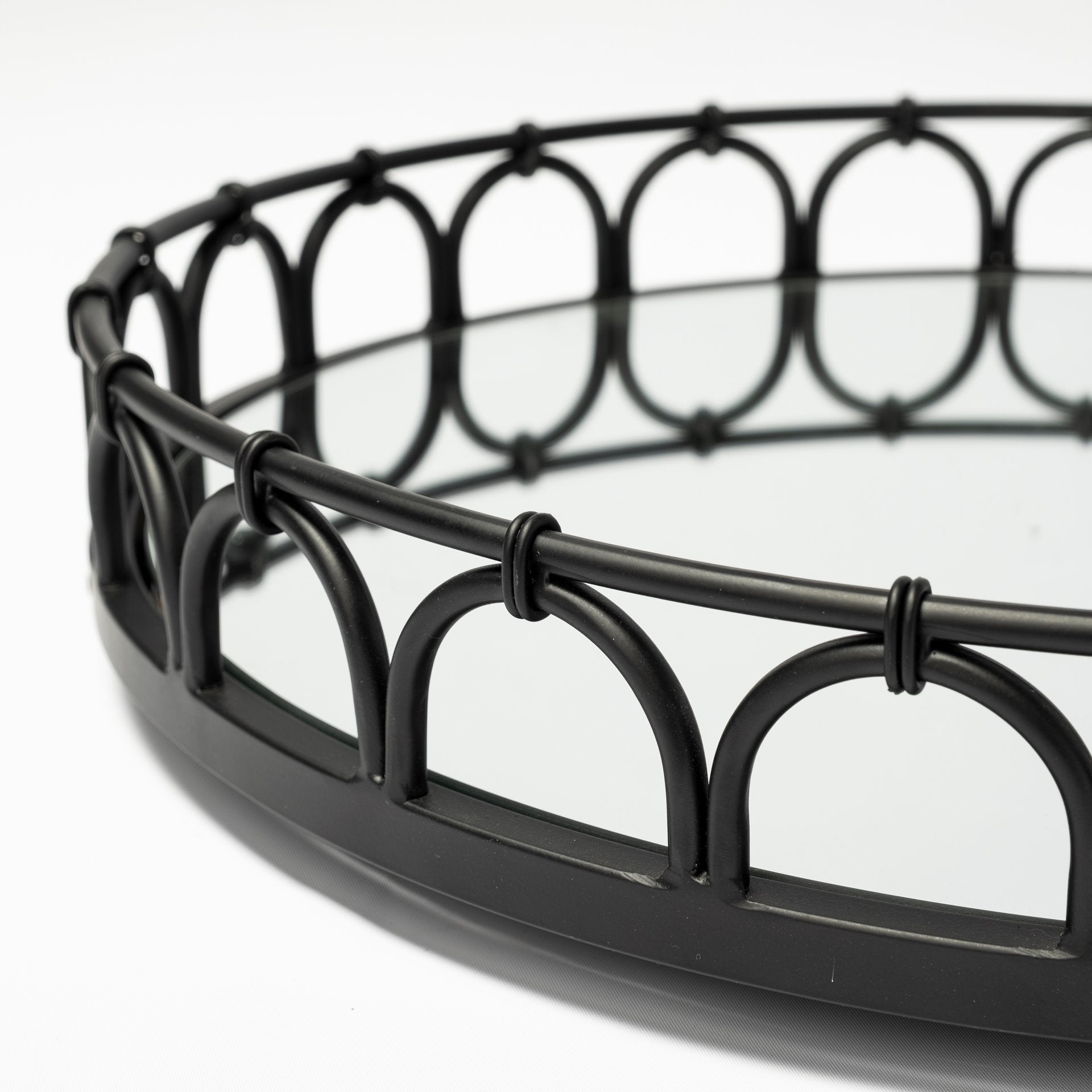Maud Black Metal Mirrored Bottom Round Serving Tray Trays & Containers Mercana , Black Friday Sale Mercana Furniture Sale, Old Bones Co, Mid Century Furniture Sale, Four Hands Furniture, Black Friday Sale Maud Black Metal Mirrored Bottom Round Serving Tray,Gus Sale, Perigold Maud Black Metal Mirrored Bottom Round Serving Tray Trays & Containers Black Friday Sale , Perigold Sale Maud Black Metal Mirrored Bottom Round Serving Tray,Maud Black Metal Mirrored Bottom Round Serving Tray Lulu and Georgia, Burke Dec