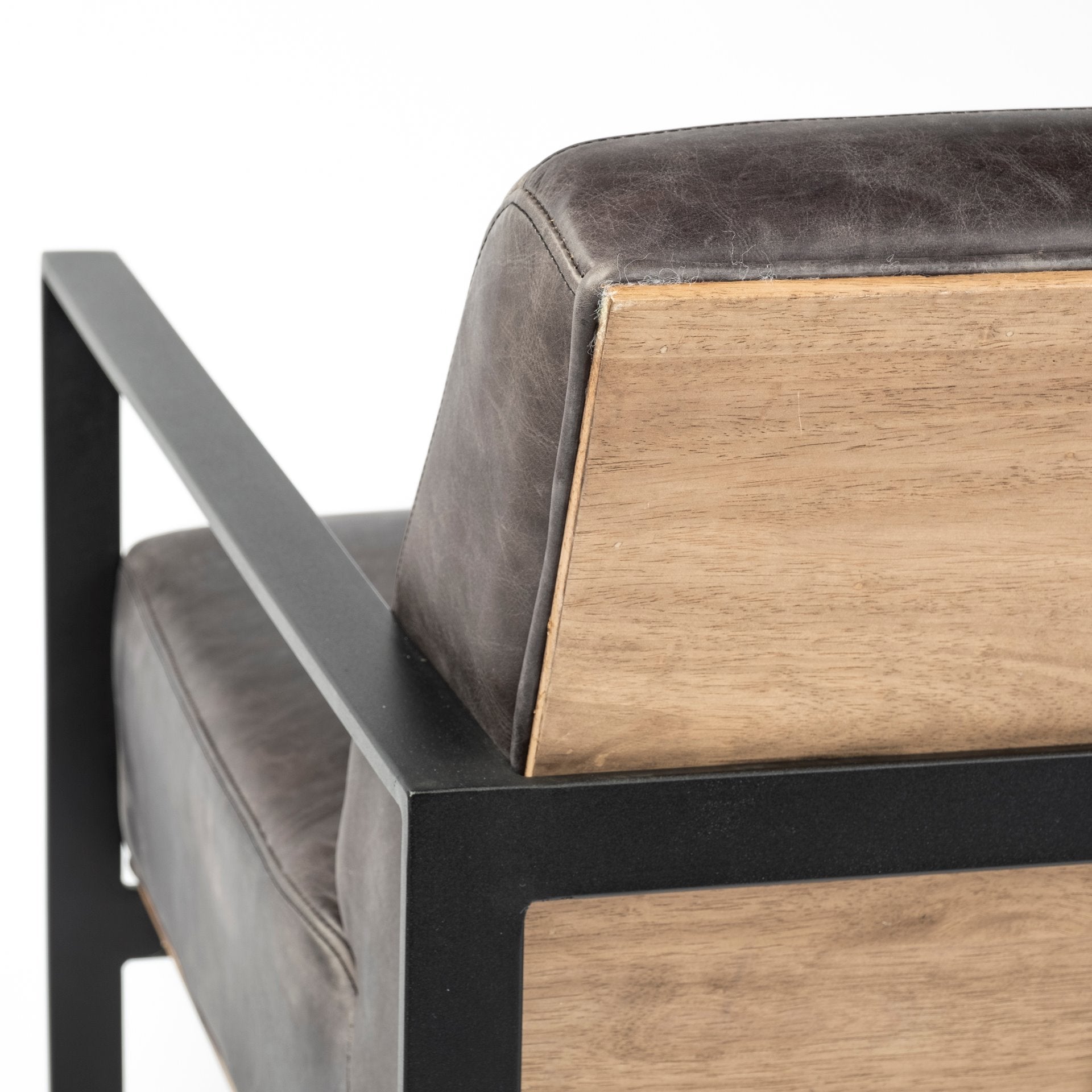 Stamford Black Genuine Leather Seat with Wood Back Metal Frame Accent Chair Accent Chairs Mercana , Black Friday Sale Mercana Furniture Sale, Old Bones Co, Mid Century Furniture Sale, Four Hands Furniture, Black Friday Sale Stamford Black Genuine Leather Seat with Wood Back Metal Frame Accent Chair,Gus Sale, Perigold Stamford Black Genuine Leather Seat with Wood Back Metal Frame Accent Chair Accent Chairs Black Friday Sale , Perigold Sale Stamford Black Genuine Leather Seat with Wood Back Metal Frame Accent