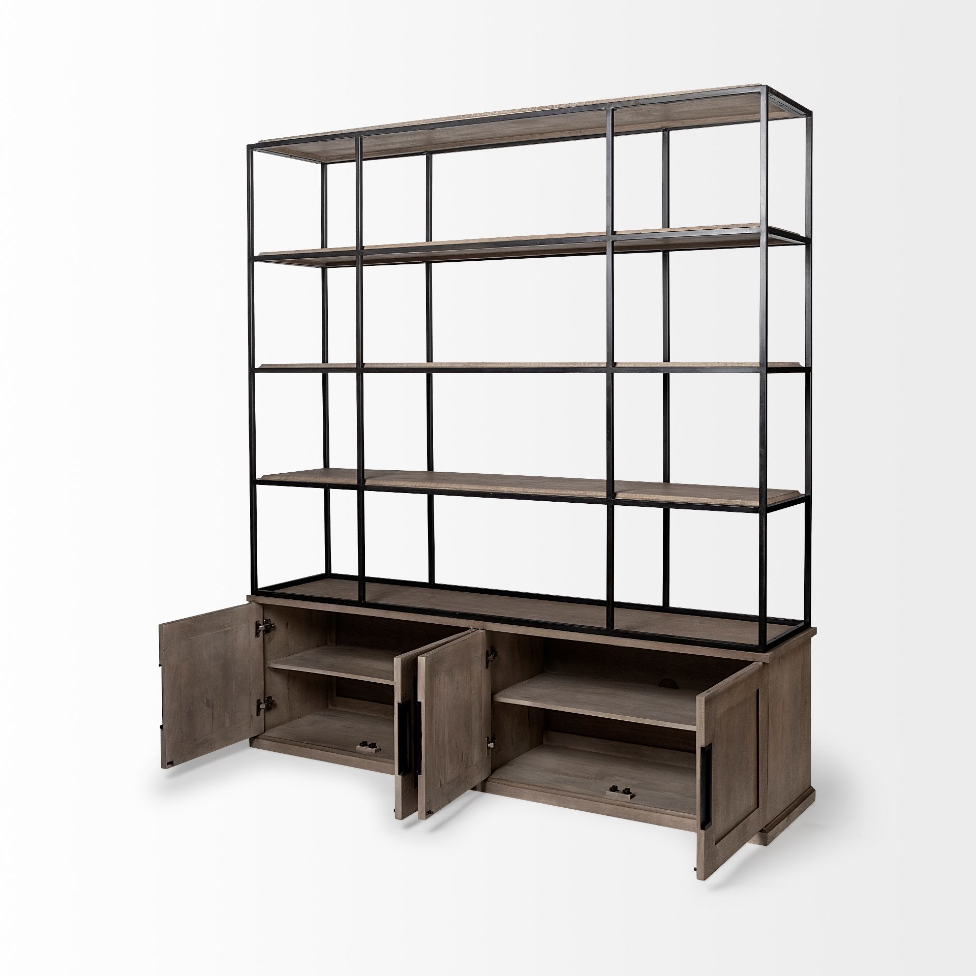 Braxton I Light Brown Wood and Iron 3-Shelf Shelving Unit Bookcases & Shelves Mercana , Black Friday Sale Mercana Furniture Sale, Old Bones Co, Mid Century Furniture Sale, Four Hands Furniture, Black Friday Sale Braxton I Light Brown Wood and Iron 3-Shelf Shelving Unit,Gus Sale, Perigold Braxton I Light Brown Wood and Iron 3-Shelf Shelving Unit Bookcases & Shelves Black Friday Sale , Perigold Sale Braxton I Light Brown Wood and Iron 3-Shelf Shelving Unit,Braxton I Light Brown Wood and Iron 3-Shelf Shelving 
