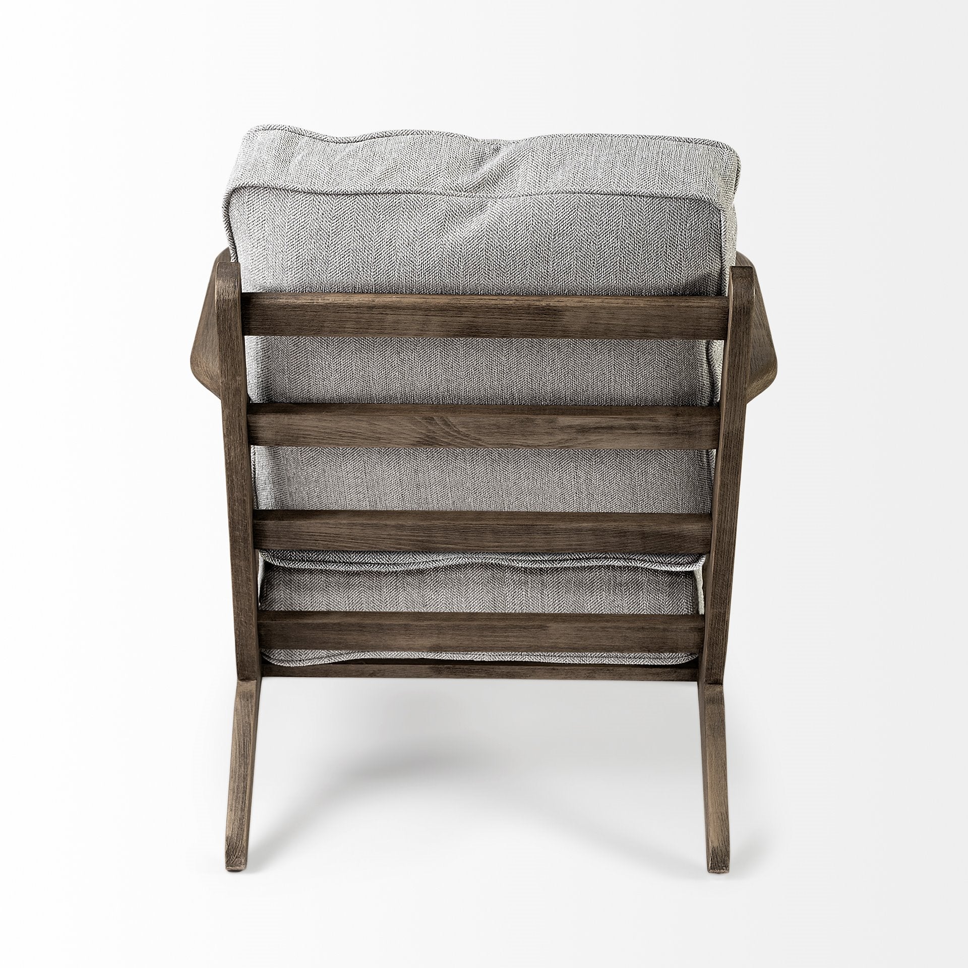 Olympus Fabric Covered Wooden Frame Accent Chair