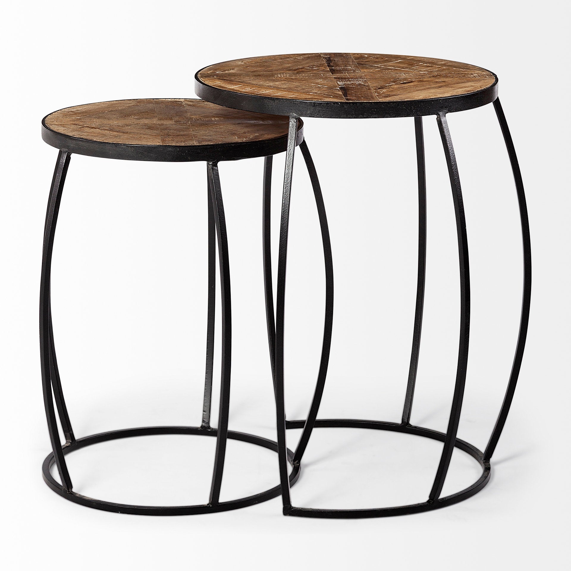 Clapp III Brown Round Nesting Accent Tables - Set of 2 Side & End Tables Mercana , Black Friday Sale Mercana Furniture Sale, Old Bones Co, Mid Century Furniture Sale, Four Hands Furniture, Black Friday Sale Clapp III Brown Round Nesting Accent Tables - Set of 2,Gus Sale, Perigold Clapp III Brown Round Nesting Accent Tables - Set of 2 Side & End Tables Black Friday Sale , Perigold Sale Clapp III Brown Round Nesting Accent Tables - Set of 2,Clapp III Brown Round Nesting Accent Tables - Set of 2 Lulu and Georg
