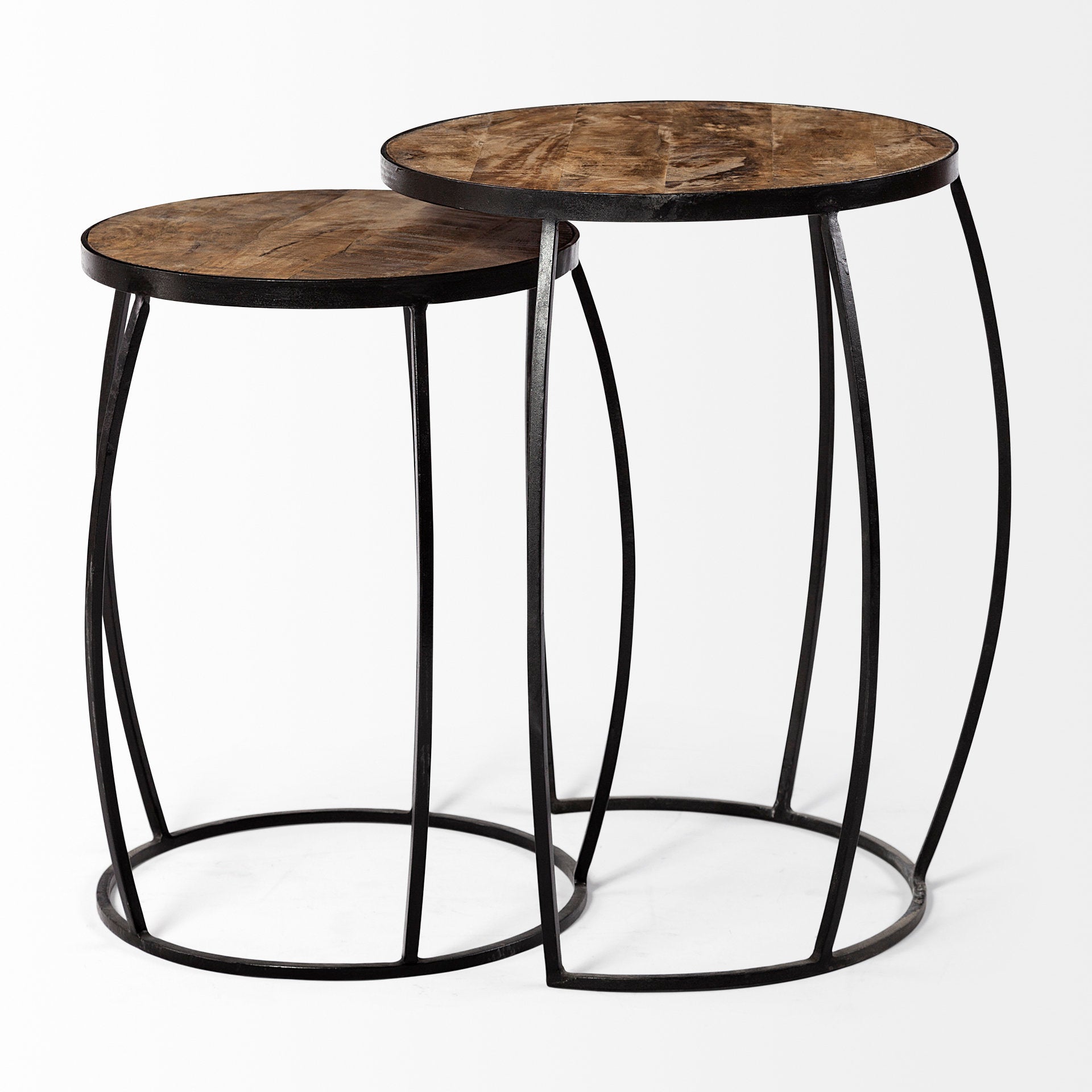 Clapp IV Brown Round Nesting Accent Tables - Set of 2 Side & End Tables Mercana , Black Friday Sale Mercana Furniture Sale, Old Bones Co, Mid Century Furniture Sale, Four Hands Furniture, Black Friday Sale Clapp IV Brown Round Nesting Accent Tables - Set of 2,Gus Sale, Perigold Clapp IV Brown Round Nesting Accent Tables - Set of 2 Side & End Tables Black Friday Sale , Perigold Sale Clapp IV Brown Round Nesting Accent Tables - Set of 2,Clapp IV Brown Round Nesting Accent Tables - Set of 2 Lulu and Georgia, B