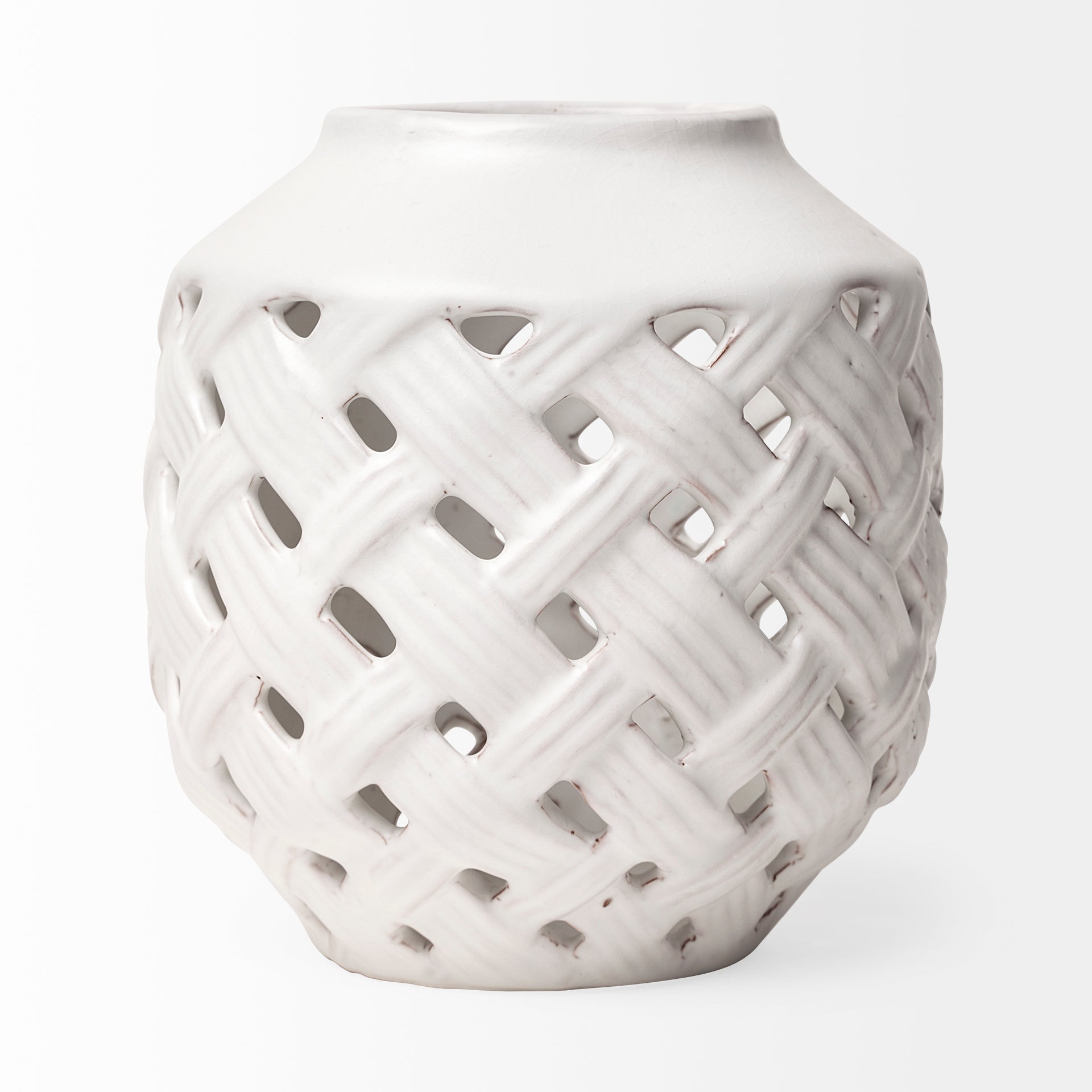 Forillon I Short White Glazed Lattice Pattern Vase Vases Mercana , Black Friday Sale Mercana Furniture Sale, Old Bones Co, Mid Century Furniture Sale, Four Hands Furniture, Black Friday Sale Forillon I Short White Glazed Lattice Pattern Vase,Gus Sale, Perigold Forillon I Short White Glazed Lattice Pattern Vase Vases Black Friday Sale , Perigold Sale Forillon I Short White Glazed Lattice Pattern Vase,Forillon I Short White Glazed Lattice Pattern Vase Lulu and Georgia, Burke Decor Sale Forillon I Short White 