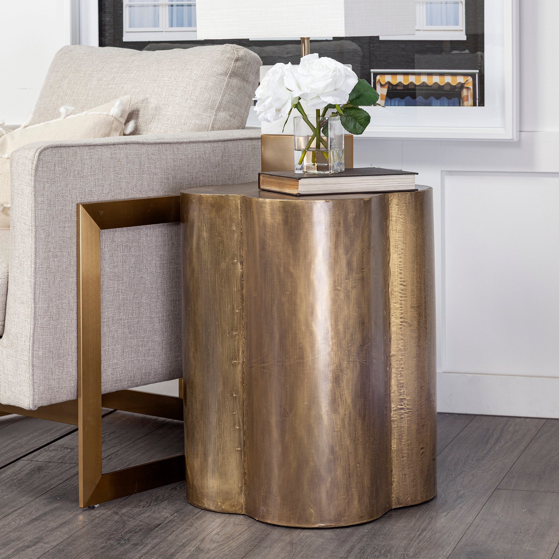 Quatrefoil Gold Flower with Wooden Top Brass Cladding Accent Table Side & End Tables Mercana , Black Friday Sale Mercana Furniture Sale, Old Bones Co, Mid Century Furniture Sale, Four Hands Furniture, Black Friday Sale Quatrefoil Gold Flower with Wooden Top Brass Cladding Accent Table,Gus Sale, Perigold Quatrefoil Gold Flower with Wooden Top Brass Cladding Accent Table Side & End Tables Black Friday Sale , Perigold Sale Quatrefoil Gold Flower with Wooden Top Brass Cladding Accent Table,Quatrefoil Gold Flowe