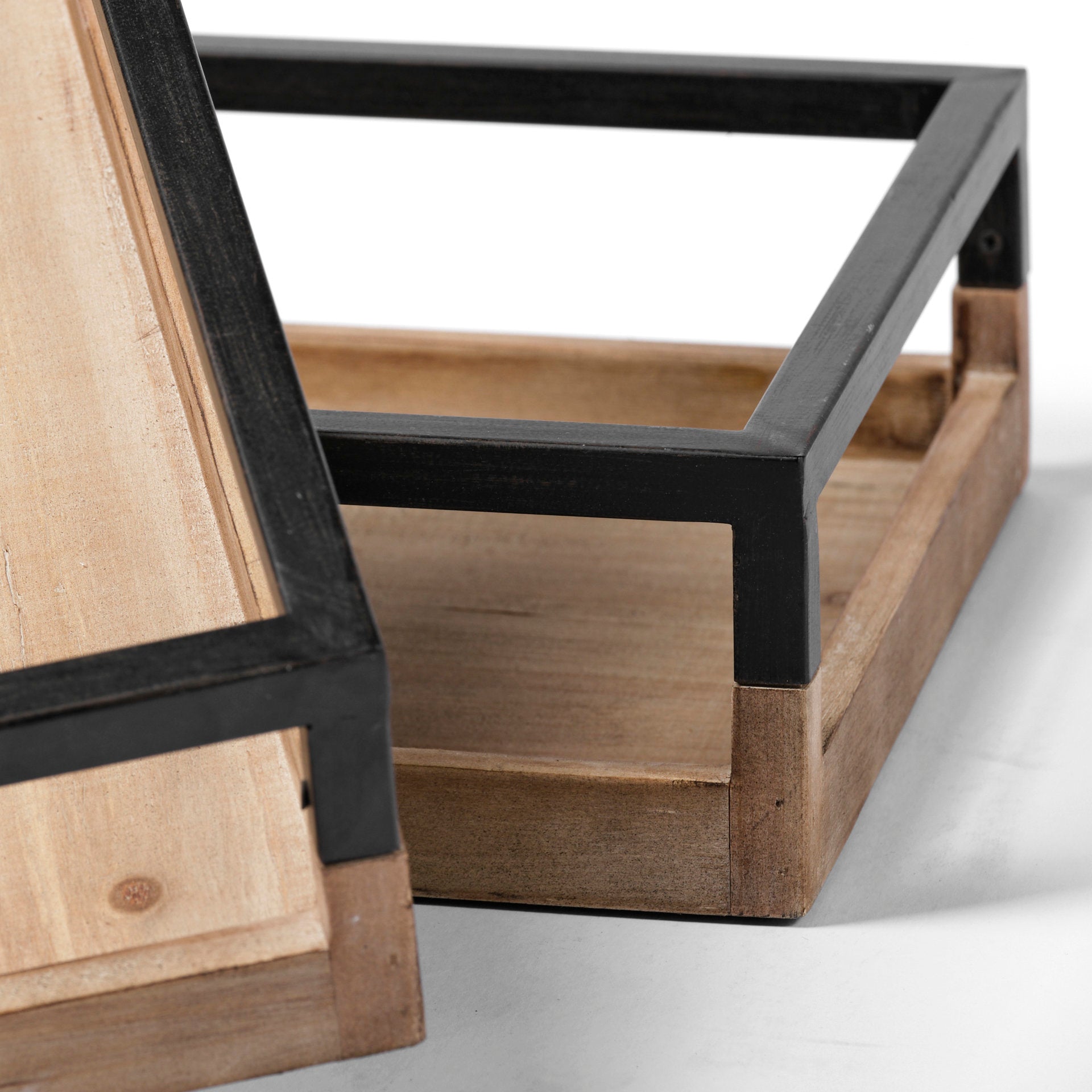 Ross Natural Wood with Black Metal Nesting Trays - Set of 2 Trays & Containers Mercana , Black Friday Sale Mercana Furniture Sale, Old Bones Co, Mid Century Furniture Sale, Four Hands Furniture, Black Friday Sale Ross Natural Wood with Black Metal Nesting Trays - Set of 2,Gus Sale, Perigold Ross Natural Wood with Black Metal Nesting Trays - Set of 2 Trays & Containers Black Friday Sale , Perigold Sale Ross Natural Wood with Black Metal Nesting Trays - Set of 2,Ross Natural Wood with Black Metal Nesting Tray