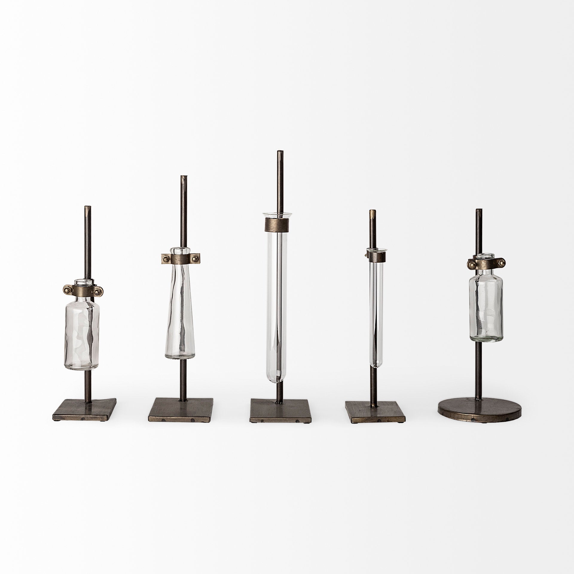 Jarvis Dark Brown Metal and Glass Chemistry Inspired Bottles - Set of 5 Bottles Mercana , Black Friday Sale Mercana Furniture Sale, Old Bones Co, Mid Century Furniture Sale, Four Hands Furniture, Black Friday Sale Jarvis Dark Brown Metal and Glass Chemistry Inspired Bottles - Set of 5,Gus Sale, Perigold Jarvis Dark Brown Metal and Glass Chemistry Inspired Bottles - Set of 5 Bottles Black Friday Sale , Perigold Sale Jarvis Dark Brown Metal and Glass Chemistry Inspired Bottles - Set of 5,Jarvis Dark Brown Met