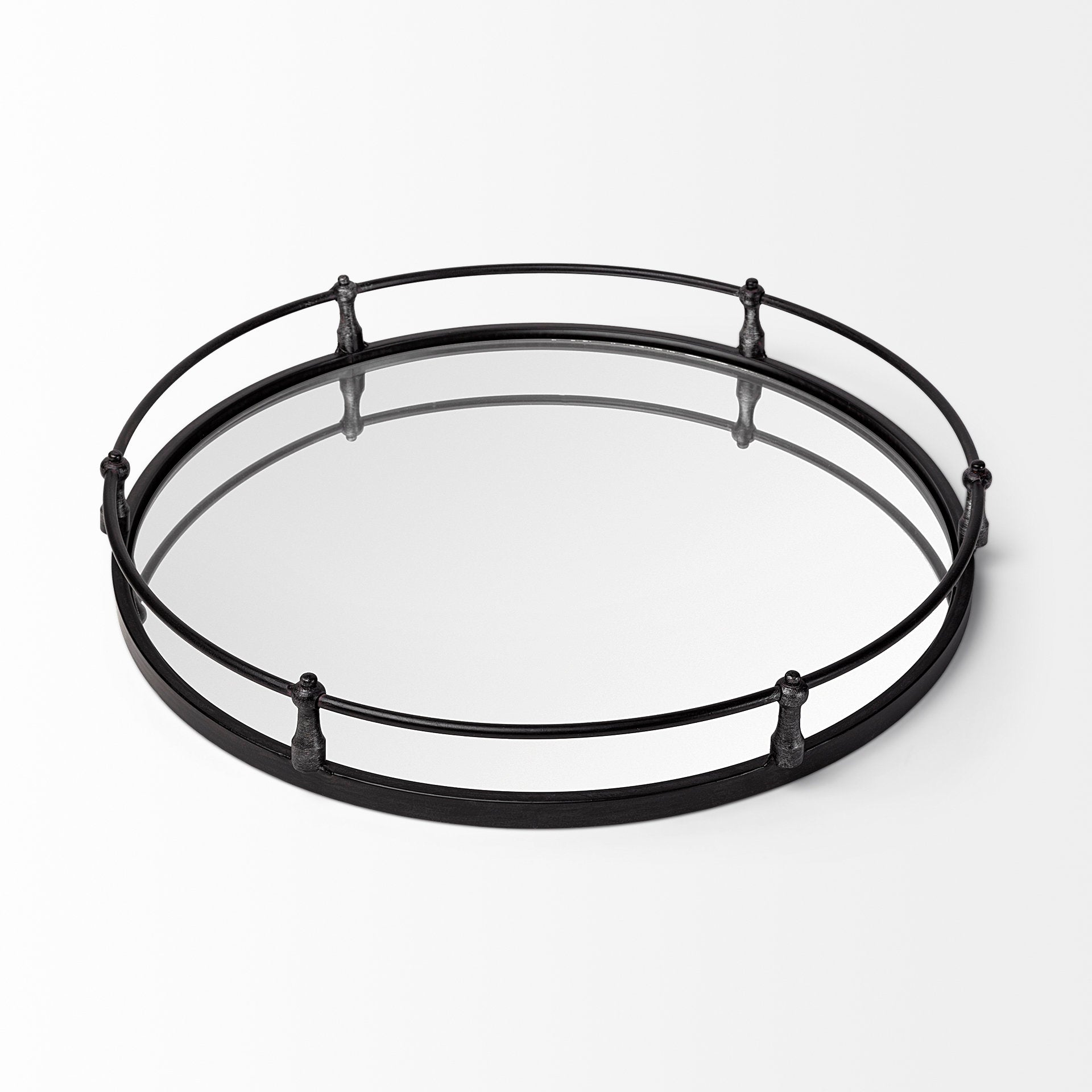 Kimbel Black Metal Mirrored Base Round Tray Trays & Containers Mercana , Black Friday Sale Mercana Furniture Sale, Old Bones Co, Mid Century Furniture Sale, Four Hands Furniture, Black Friday Sale Kimbel Black Metal Mirrored Base Round Tray,Gus Sale, Perigold Kimbel Black Metal Mirrored Base Round Tray Trays & Containers Black Friday Sale , Perigold Sale Kimbel Black Metal Mirrored Base Round Tray,Kimbel Black Metal Mirrored Base Round Tray Lulu and Georgia, Burke Decor Sale Kimbel Black Metal Mirrored Base