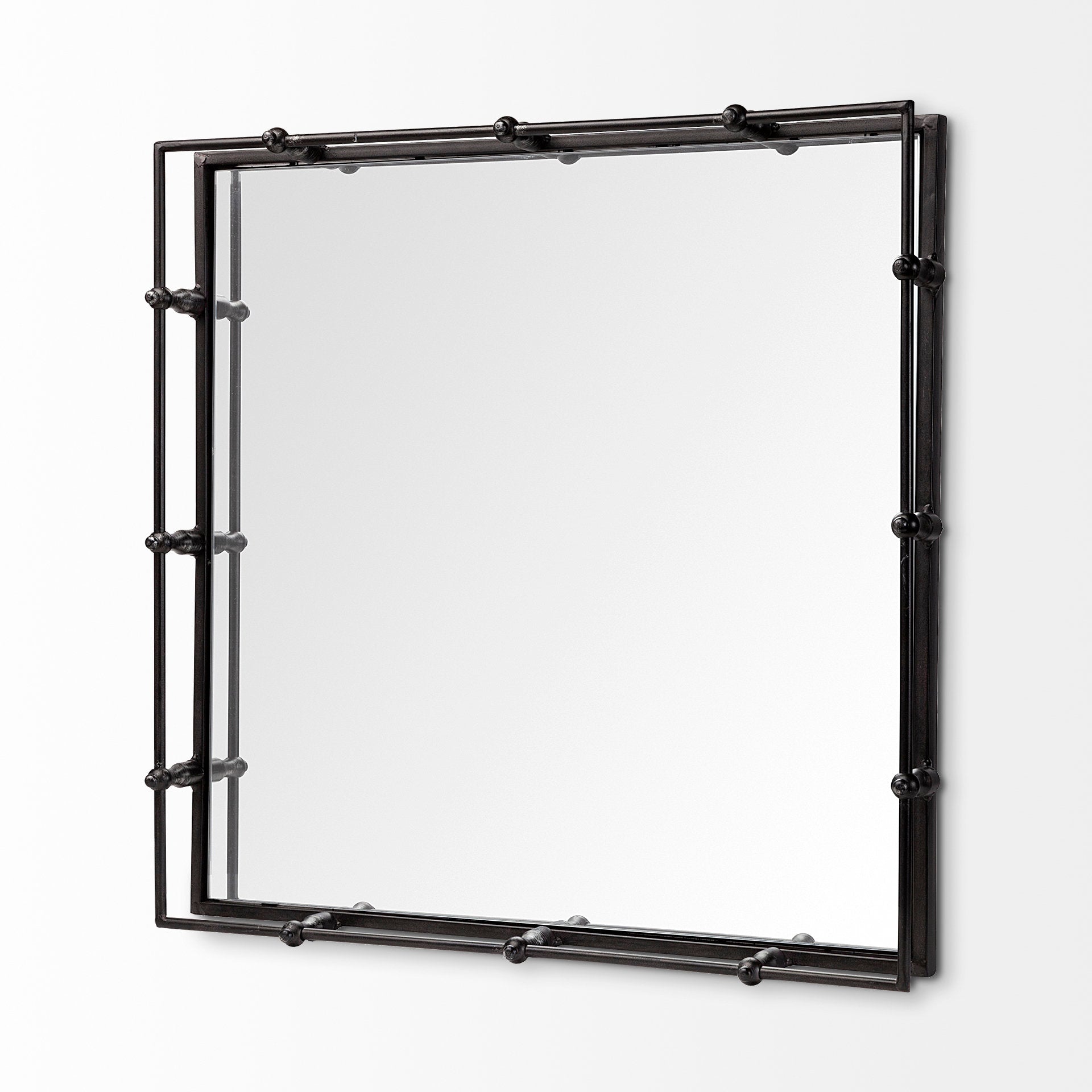 Christa Black Metal Mirrored Base Square Tray Trays & Containers Mercana , Black Friday Sale Mercana Furniture Sale, Old Bones Co, Mid Century Furniture Sale, Four Hands Furniture, Black Friday Sale Christa Black Metal Mirrored Base Square Tray,Gus Sale, Perigold Christa Black Metal Mirrored Base Square Tray Trays & Containers Black Friday Sale , Perigold Sale Christa Black Metal Mirrored Base Square Tray,Christa Black Metal Mirrored Base Square Tray Lulu and Georgia, Burke Decor Sale Christa Black Metal Mi