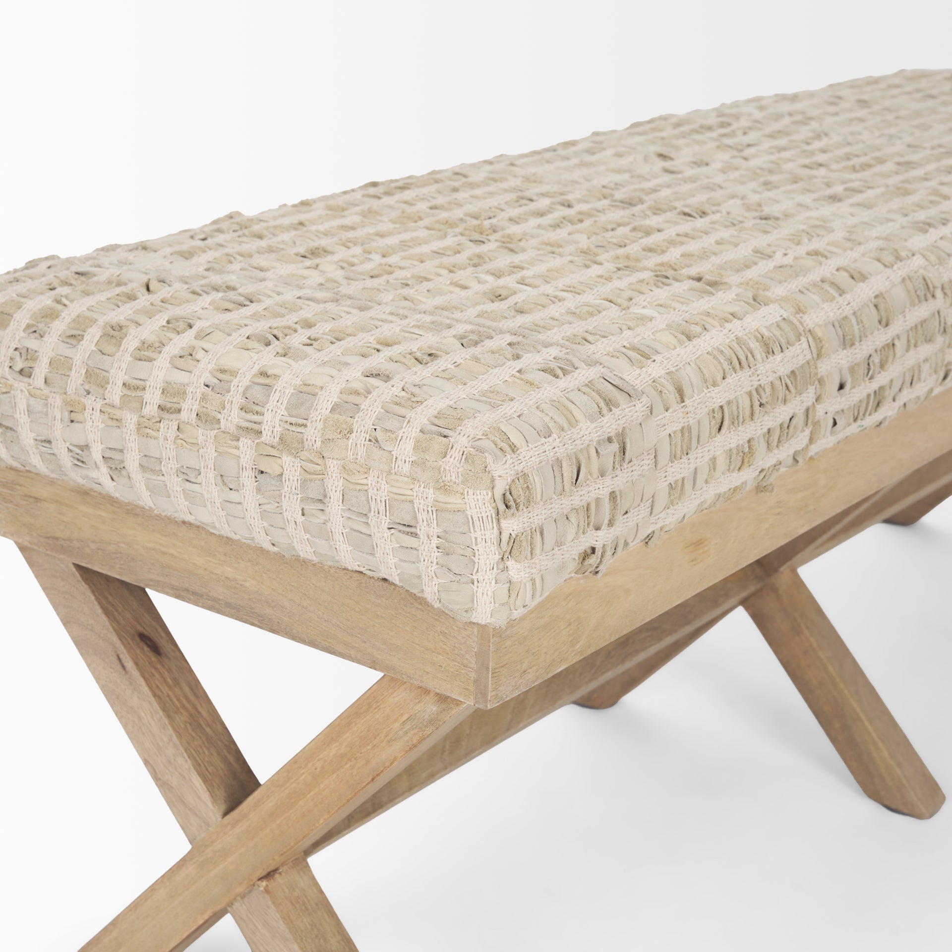 Solis II Brown Base Beige Woven Leather Cushion Accent Bench Benches Mercana , Black Friday Sale Mercana Furniture Sale, Old Bones Co, Mid Century Furniture Sale, Four Hands Furniture, Black Friday Sale Solis II Brown Base Beige Woven Leather Cushion Accent Bench,Gus Sale, Perigold Solis II Brown Base Beige Woven Leather Cushion Accent Bench Benches Black Friday Sale , Perigold Sale Solis II Brown Base Beige Woven Leather Cushion Accent Bench,Solis II Brown Base Beige Woven Leather Cushion Accent Bench Lulu