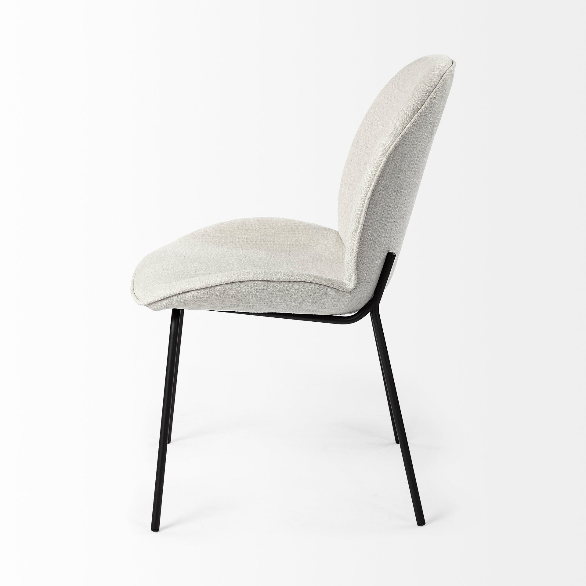 Inala White Fabric Seat Black Metal Frame Dining Chair Dining Chairs Mercana , Black Friday Sale Mercana Furniture Sale, Old Bones Co, Mid Century Furniture Sale, Four Hands Furniture, Black Friday Sale Inala White Fabric Seat Black Metal Frame Dining Chair,Gus Sale, Perigold Inala White Fabric Seat Black Metal Frame Dining Chair Dining Chairs Black Friday Sale , Perigold Sale Inala White Fabric Seat Black Metal Frame Dining Chair,Inala White Fabric Seat Black Metal Frame Dining Chair Lulu and Georgia, Burk