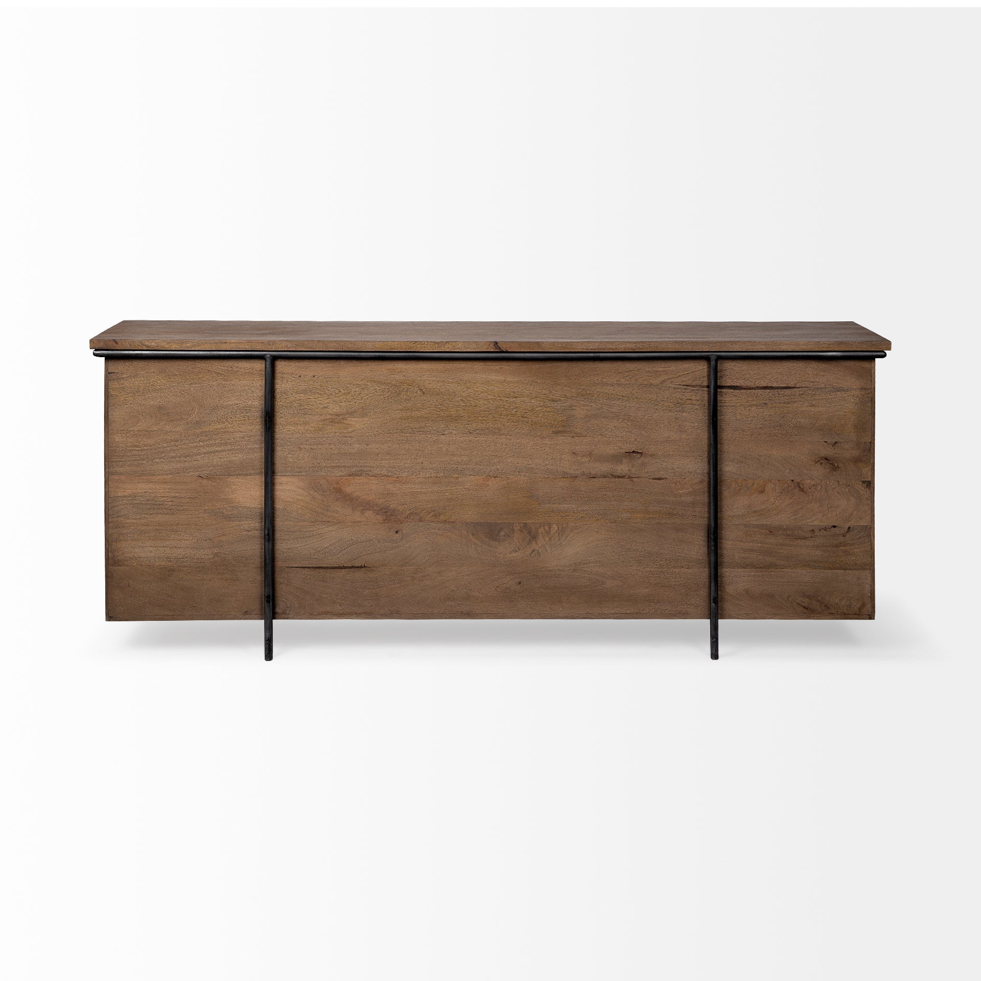 Maddox IV Brown Solid Wood Black Metal Accent 4-Door Cabinet Sideboard Credenzas & Sideboards Mercana , Black Friday Sale Mercana Furniture Sale, Old Bones Co, Mid Century Furniture Sale, Four Hands Furniture, Black Friday Sale Maddox IV Brown Solid Wood Black Metal Accent 4-Door Cabinet Sideboard,Gus Sale, Perigold Maddox IV Brown Solid Wood Black Metal Accent 4-Door Cabinet Sideboard Credenzas & Sideboards Black Friday Sale , Perigold Sale Maddox IV Brown Solid Wood Black Metal Accent 4-Door Cabinet Sideb
