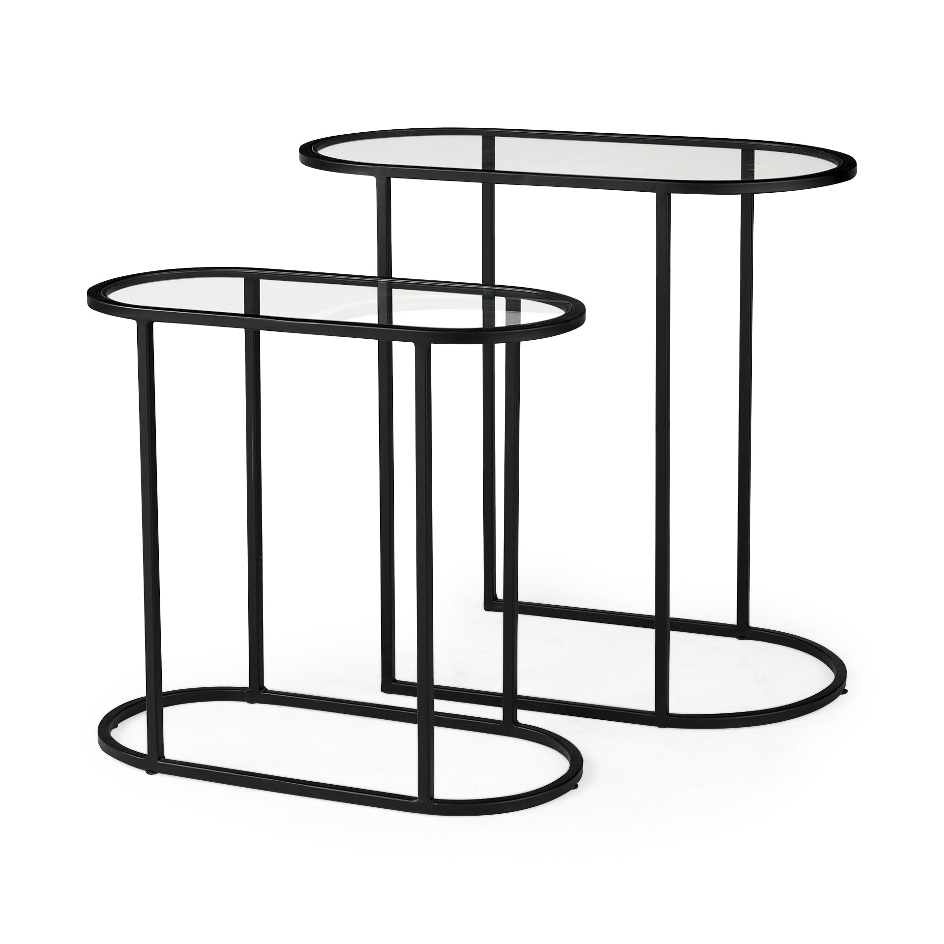 Celine Glass Nesting Accent Tables - Set of 2 Side & End Tables Mercana , Black Friday Sale Mercana Furniture Sale, Old Bones Co, Mid Century Furniture Sale, Four Hands Furniture, Black Friday Sale Celine Glass Nesting Accent Tables - Set of 2,Gus Sale, Perigold Celine Glass Nesting Accent Tables - Set of 2 Side & End Tables Black Friday Sale , Perigold Sale Celine Glass Nesting Accent Tables - Set of 2,Celine Glass Nesting Accent Tables - Set of 2 Lulu and Georgia, Burke Decor Sale Celine Glass Nesting Acc