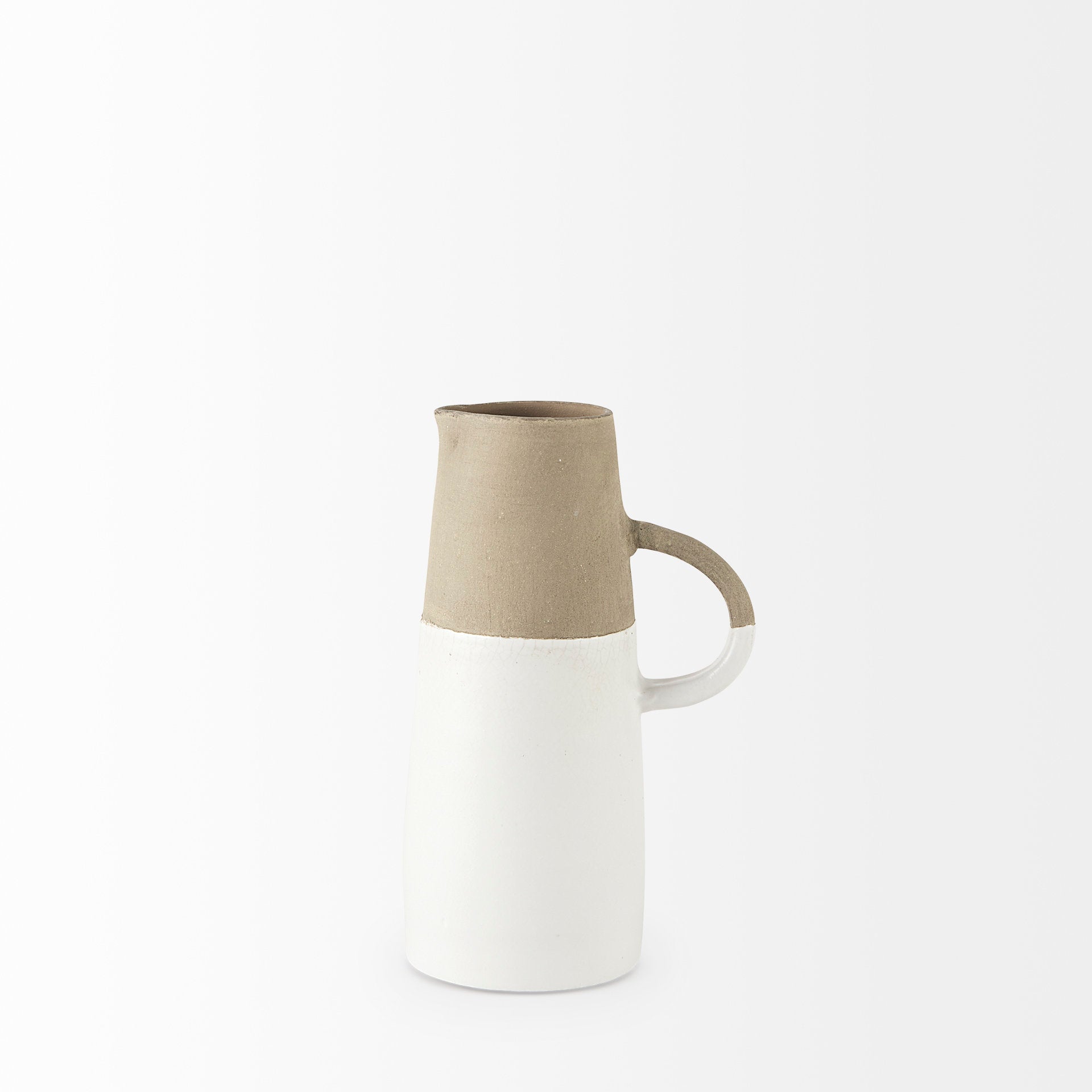 Garand 2-Toned White Natural Ceramic Jug Jugs Mercana , Black Friday Sale Mercana Furniture Sale, Old Bones Co, Mid Century Furniture Sale, Four Hands Furniture, Black Friday Sale Garand 2-Toned White Natural Ceramic Jug,Gus Sale, Perigold Garand 2-Toned White Natural Ceramic Jug Jugs Black Friday Sale , Perigold Sale Garand 2-Toned White Natural Ceramic Jug,Garand 2-Toned White Natural Ceramic Jug Lulu and Georgia, Burke Decor Sale Garand 2-Toned White Natural Ceramic Jug, www.oldbonesco.com